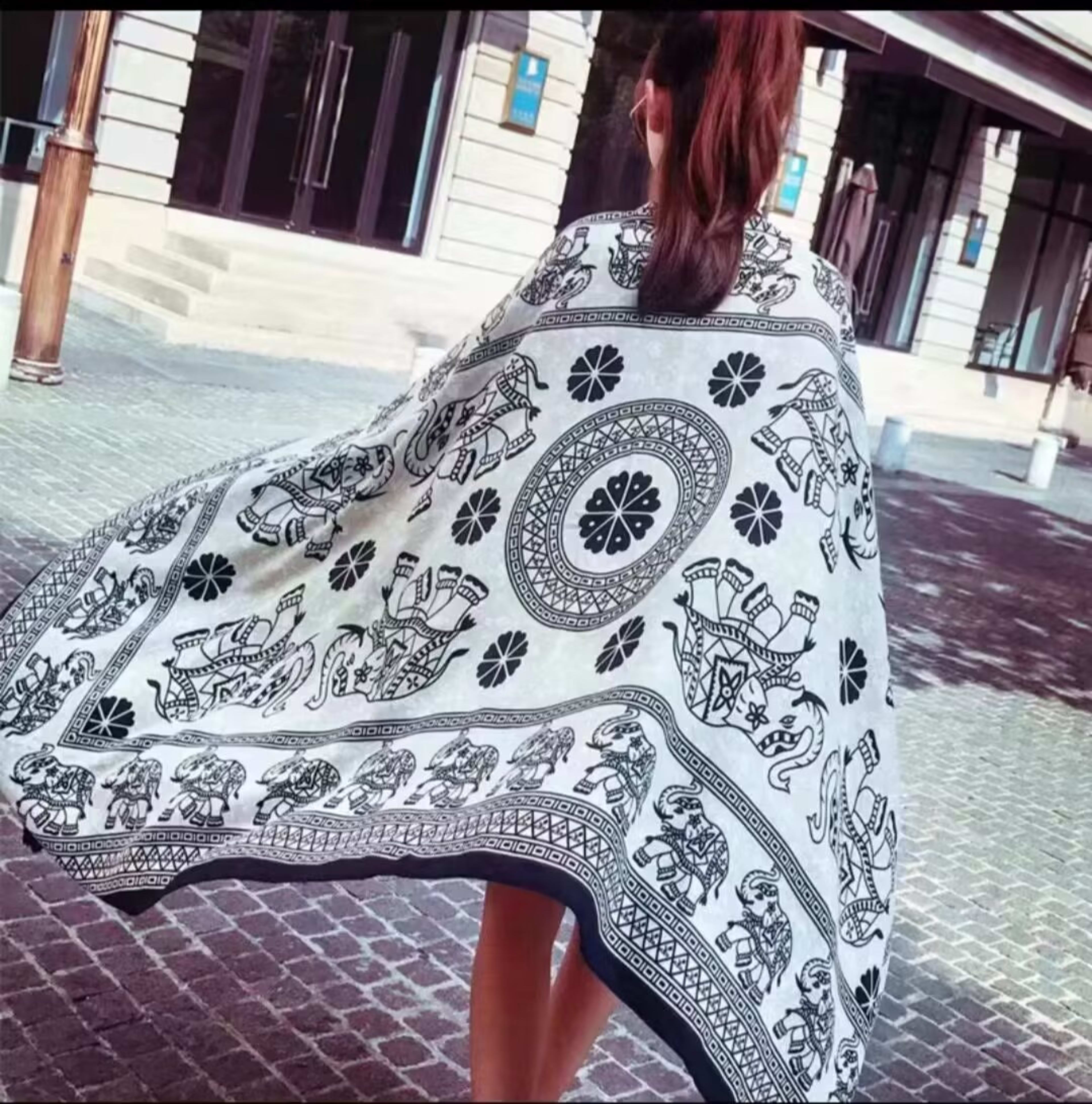 Ethnic-style Dual-use Beach Towel New Arrival 13