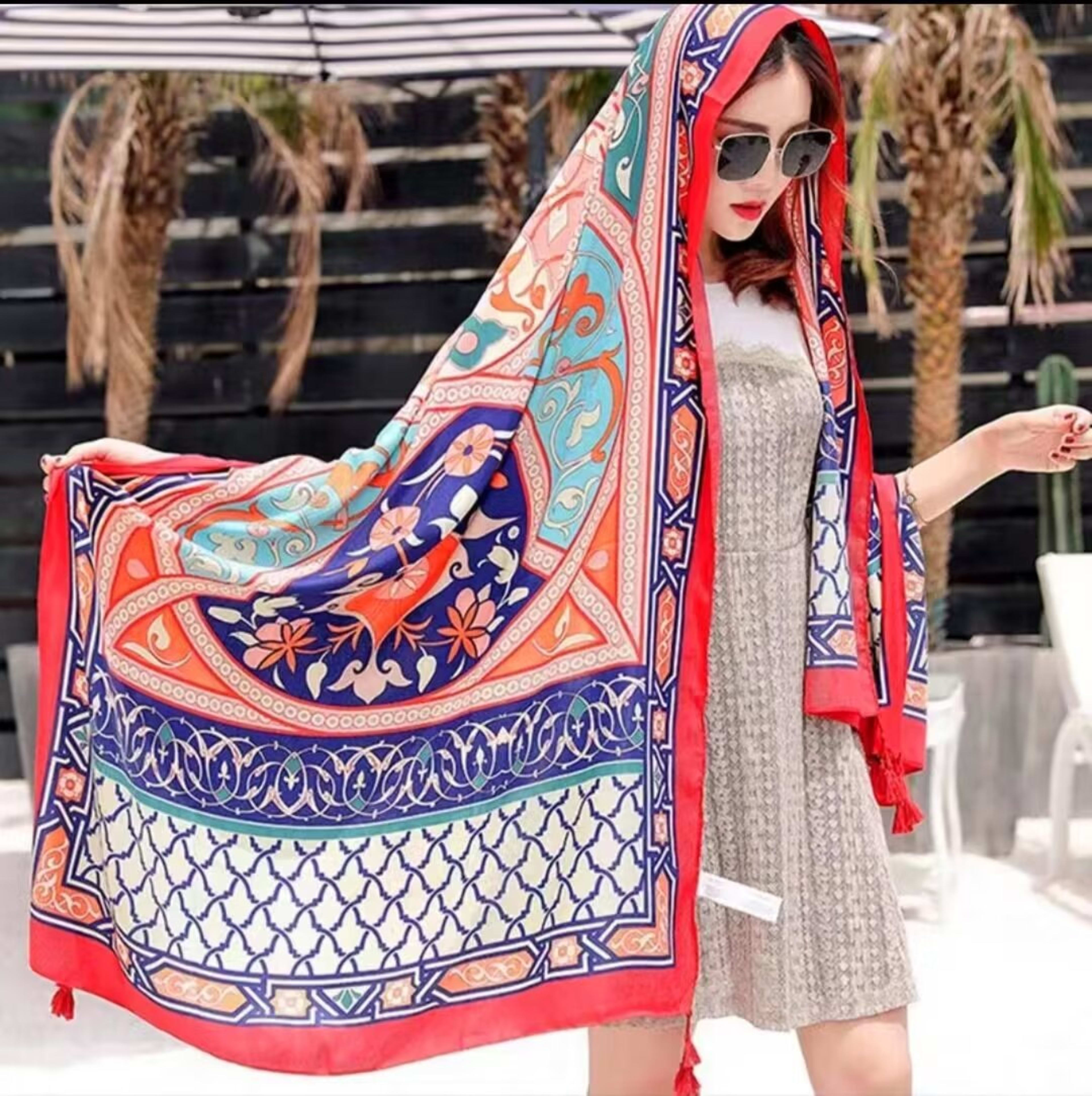 Ethnic-style Dual-use Beach Towel New Arrival 19