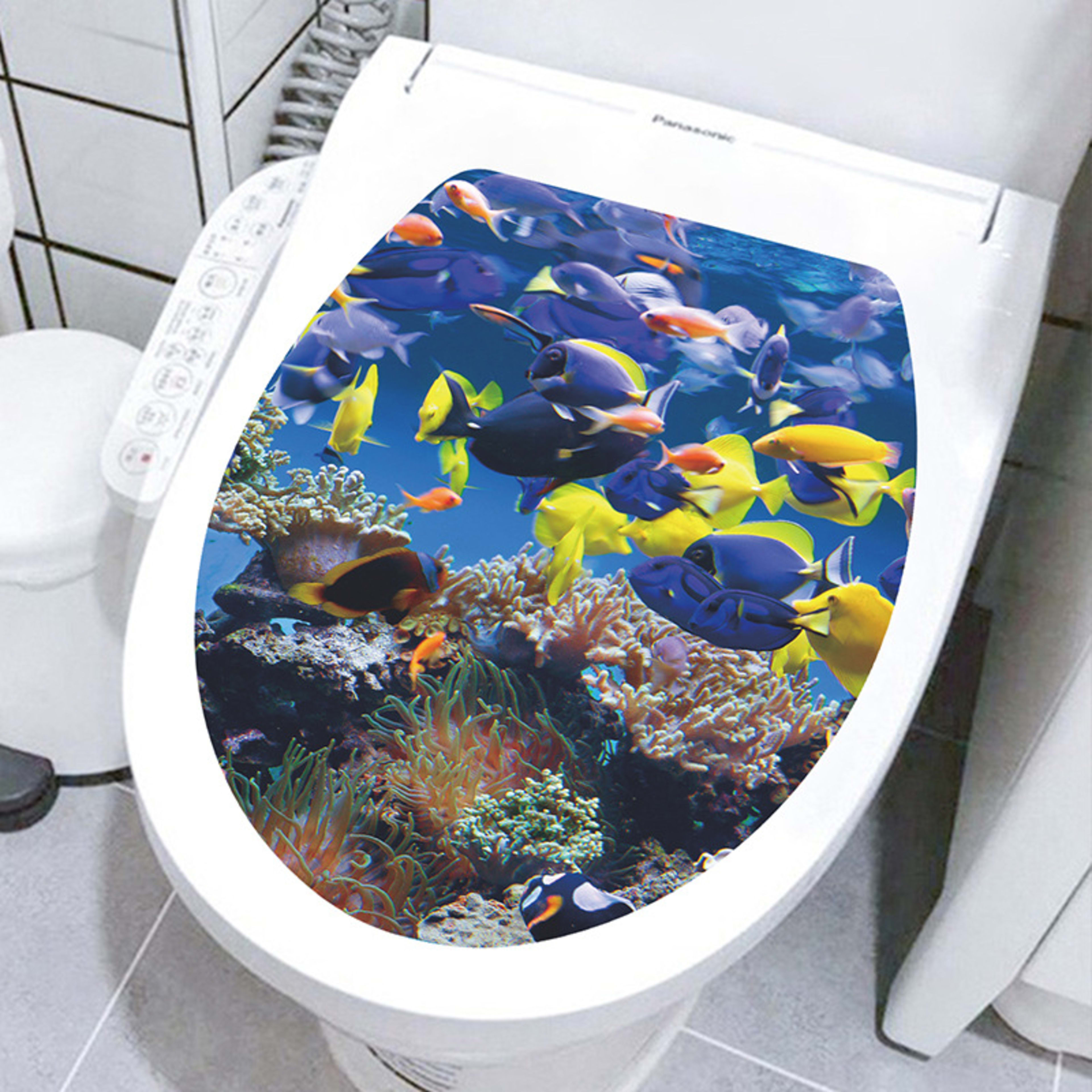 New M-35-M-54 Underwater World Cosmic Starry Sky Flower Sea Shell Seaside Landscape Happy Day Self-adhesive 15