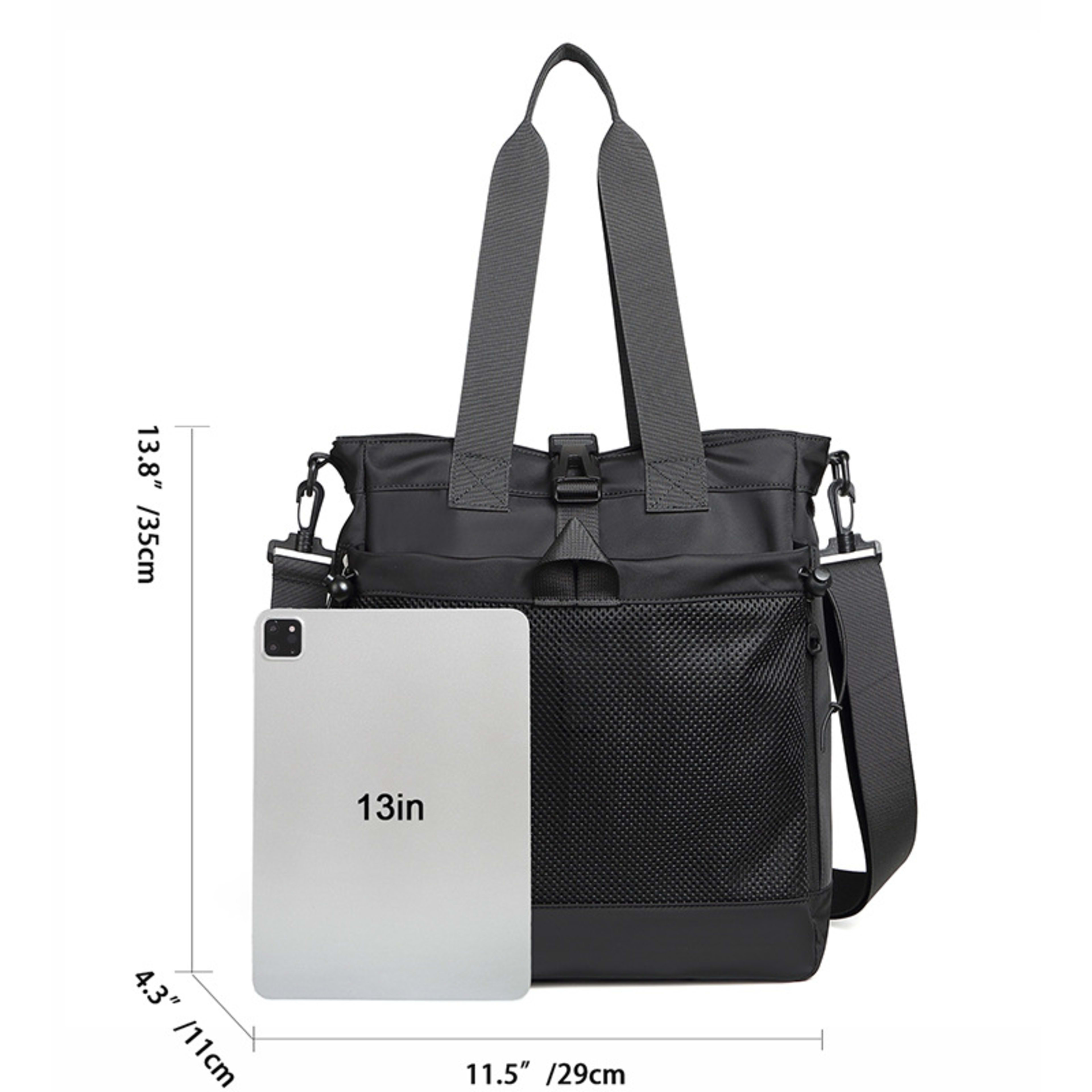 Mens Casual Single-shoulder Utility Crossbody Bag 2