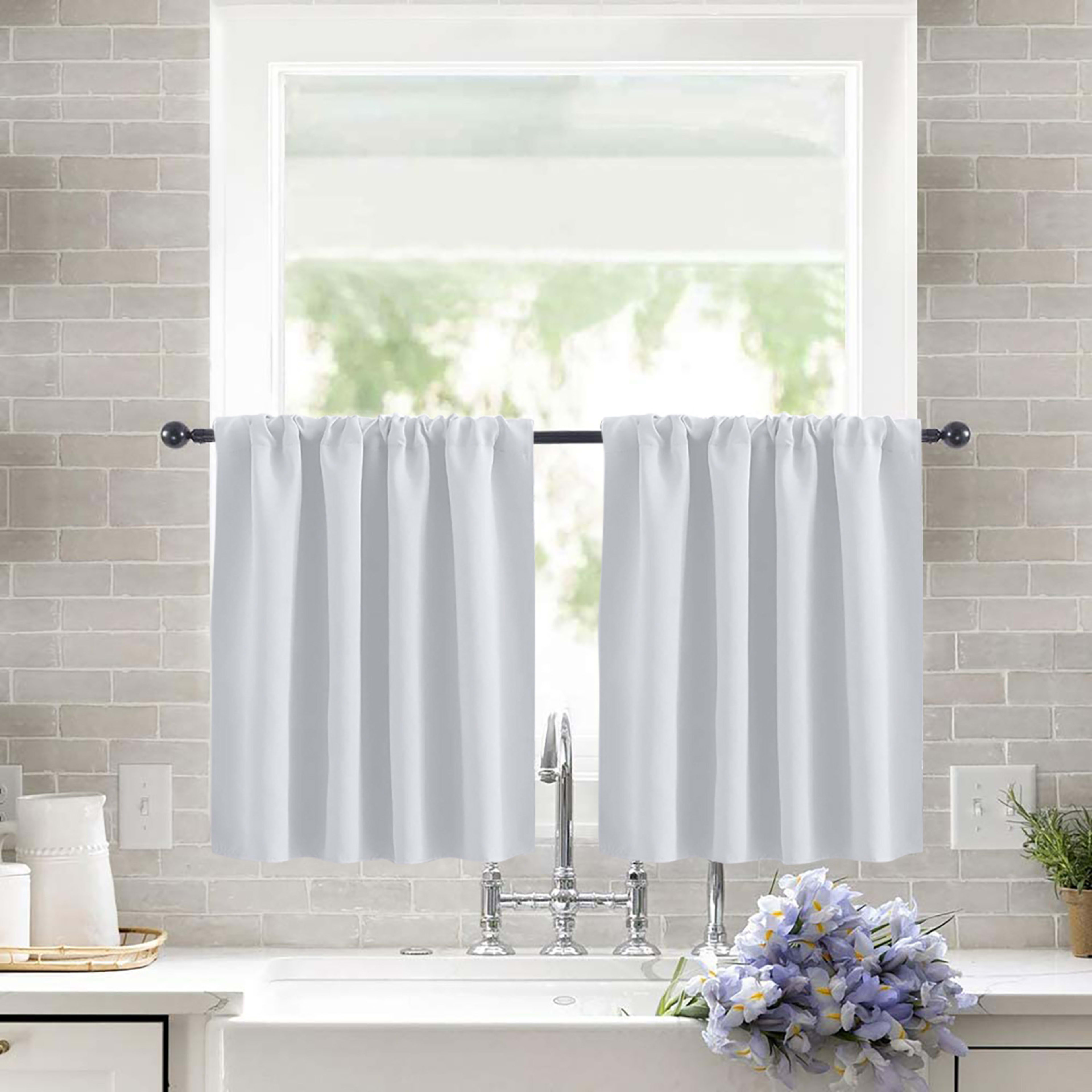 Shade Solid-color  High-precision Short Curtain 4