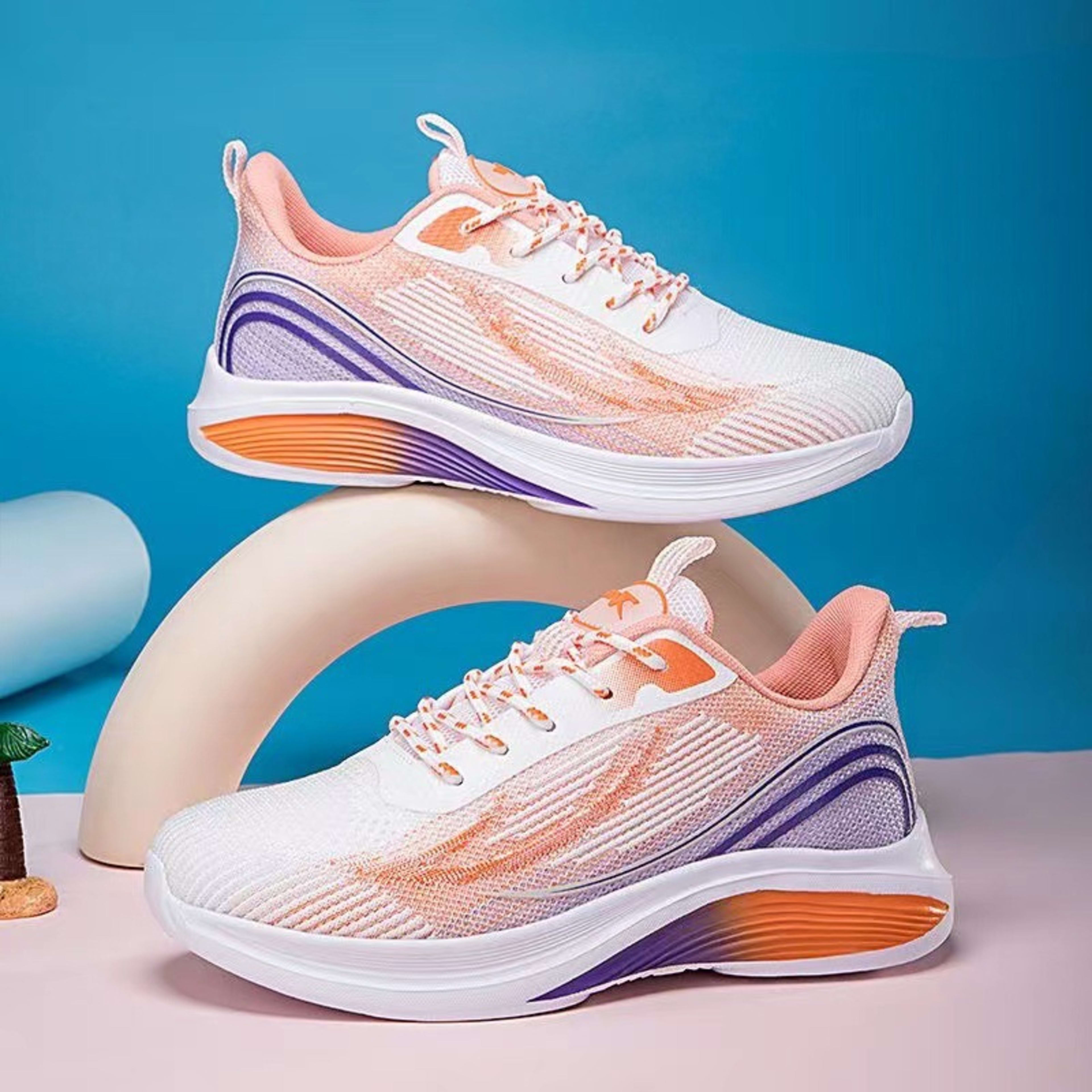 Mesh Round Head Lightweight Soft Sole Sneaker 6