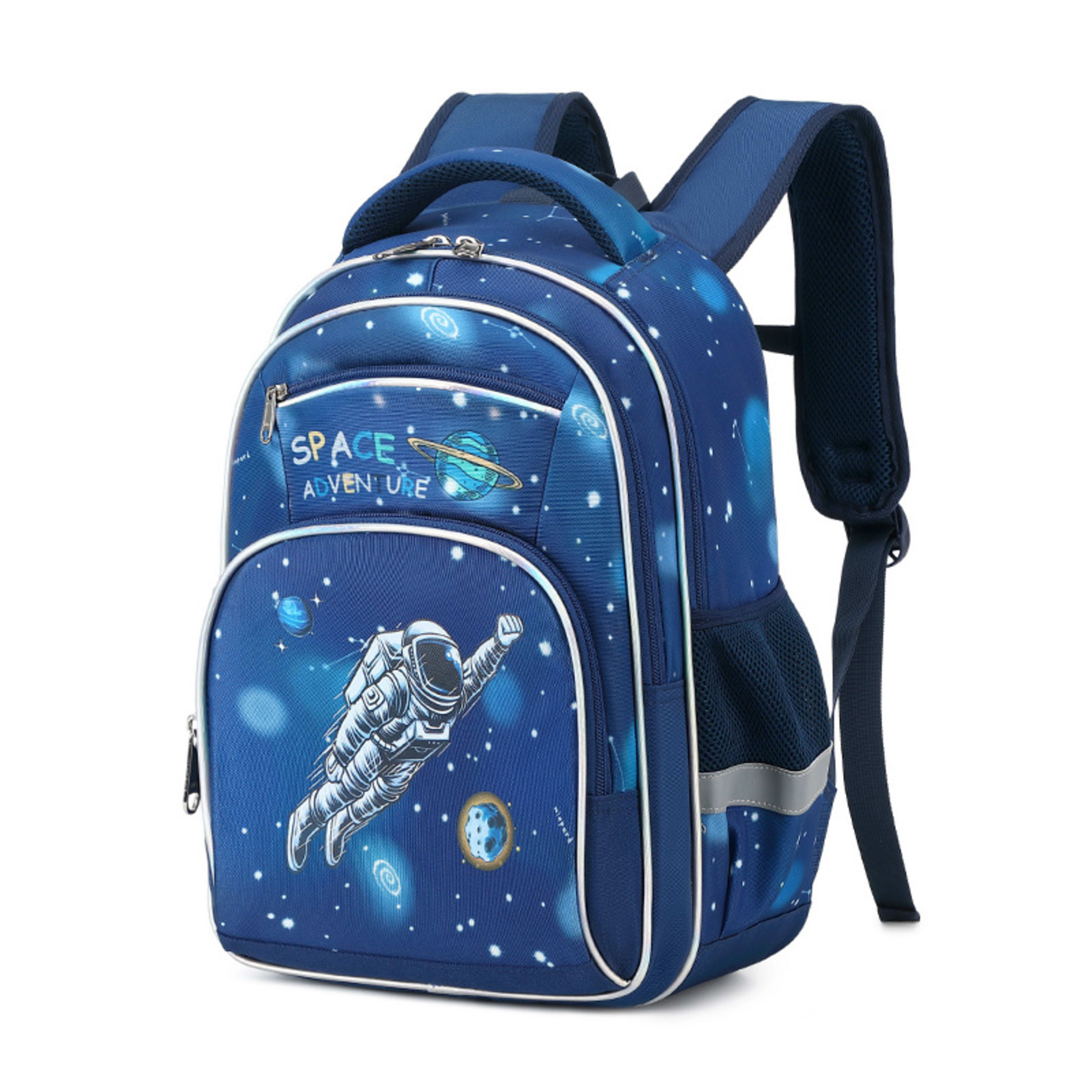 Primary School Boys Large Capacity Children's Backpack Space Schoolbag 17