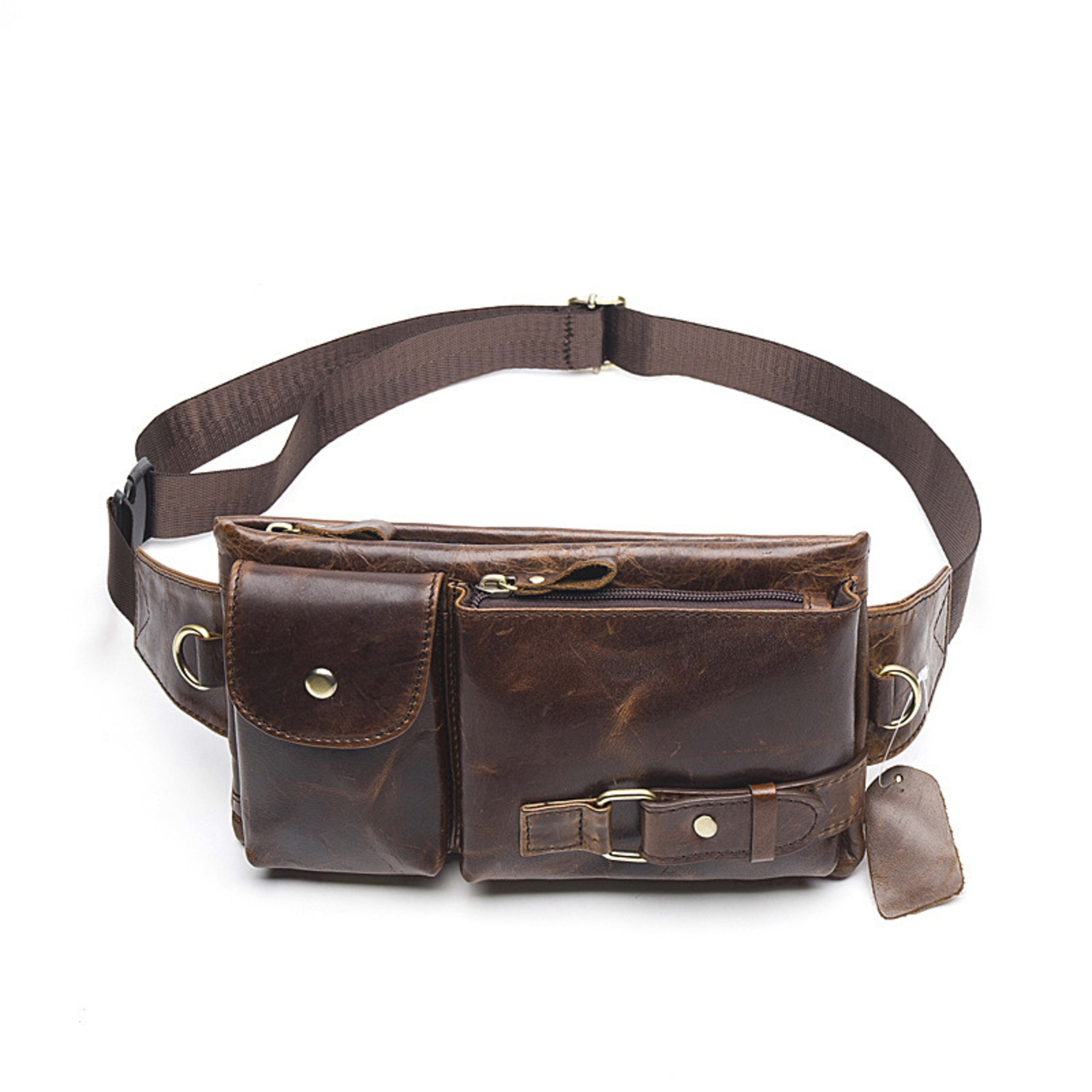 Multifunctional Mens ShoulderCrossbody Waist Bag 23