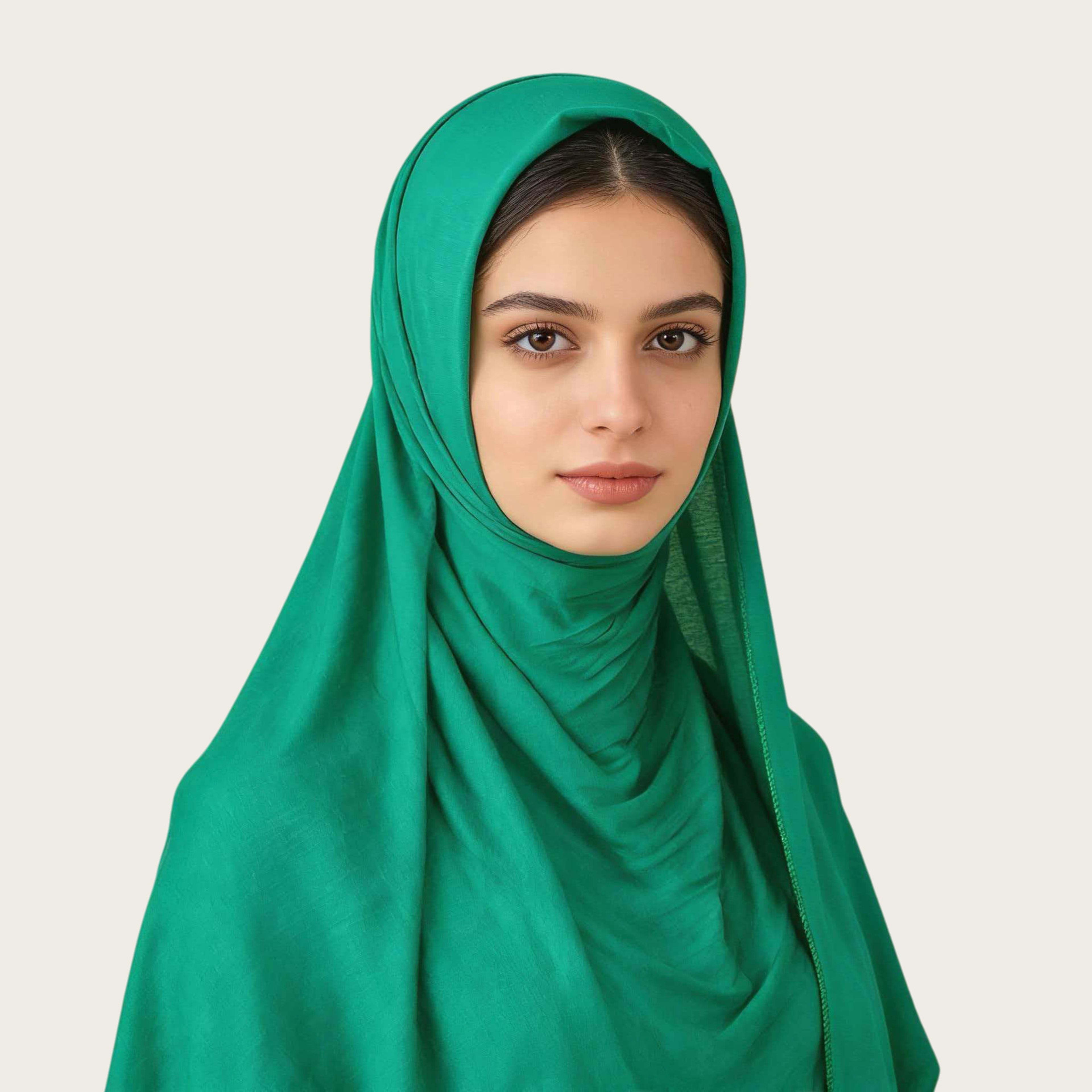 Mercerized Cotton Trendy Versatile Scarf Solid-color Long Scarf 3