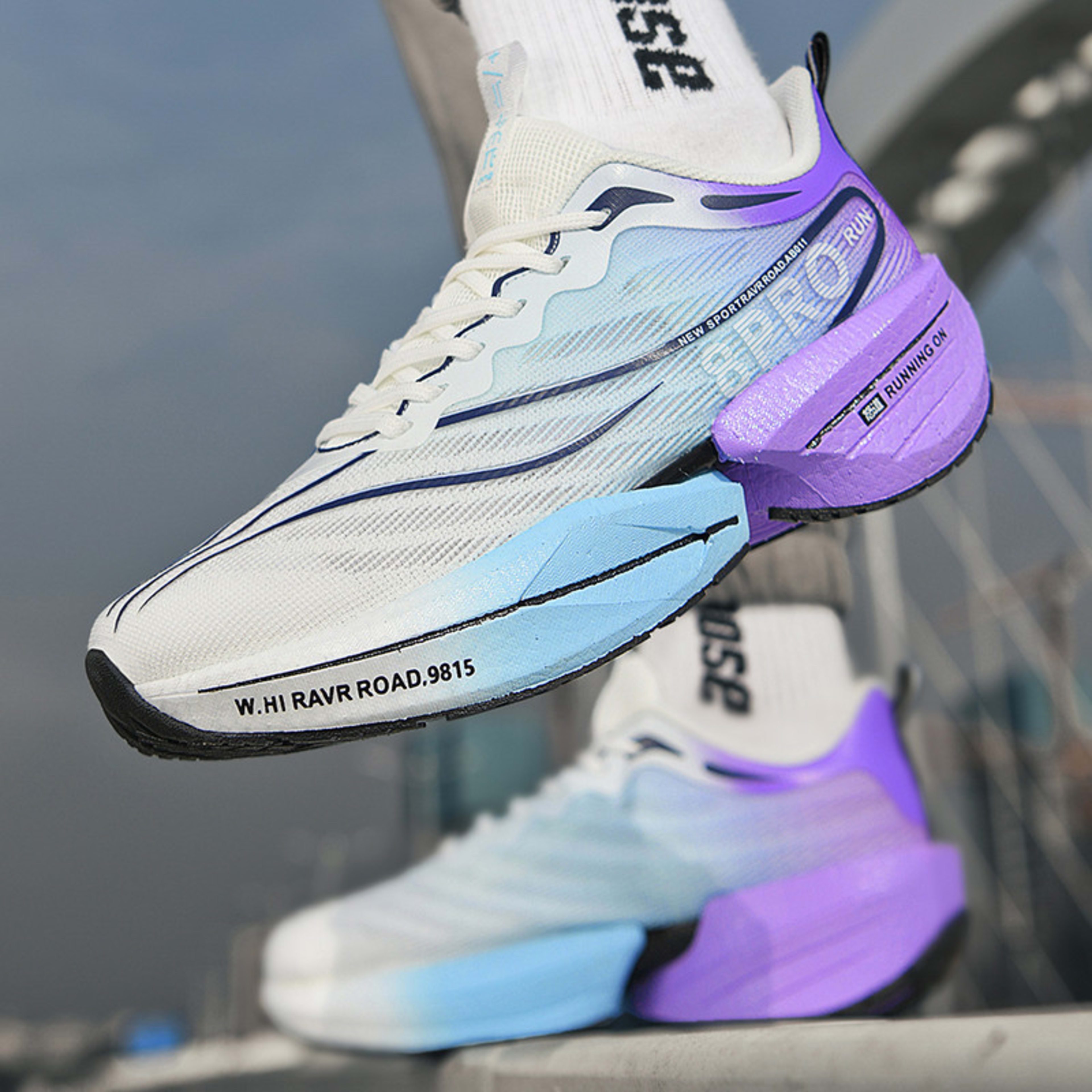 Carbon-Plate Racing Shock-Absorbing Sports-Casual Running Shoes 3