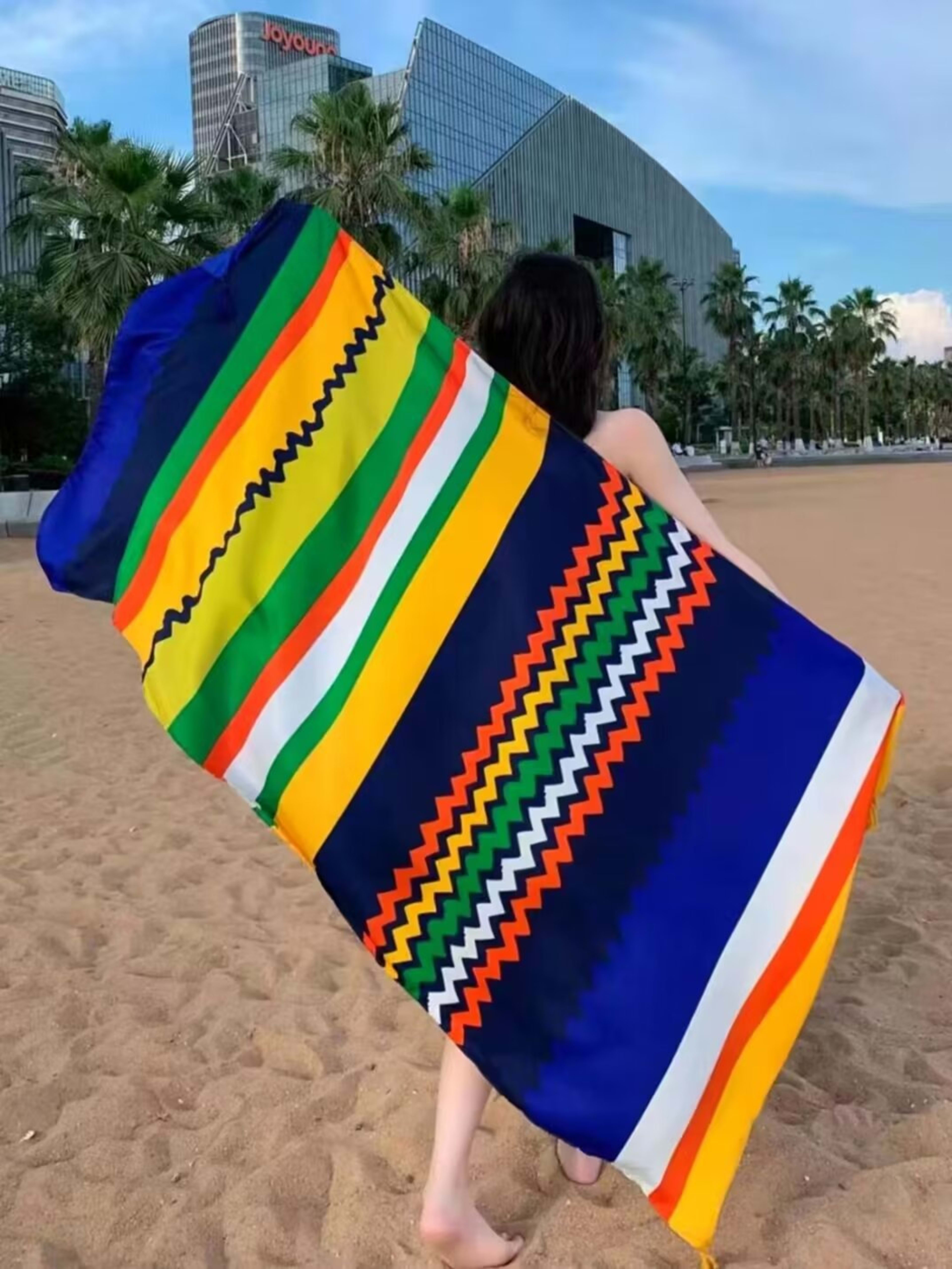 Ethnic-style Dual-use Beach Towel New Arrival 98