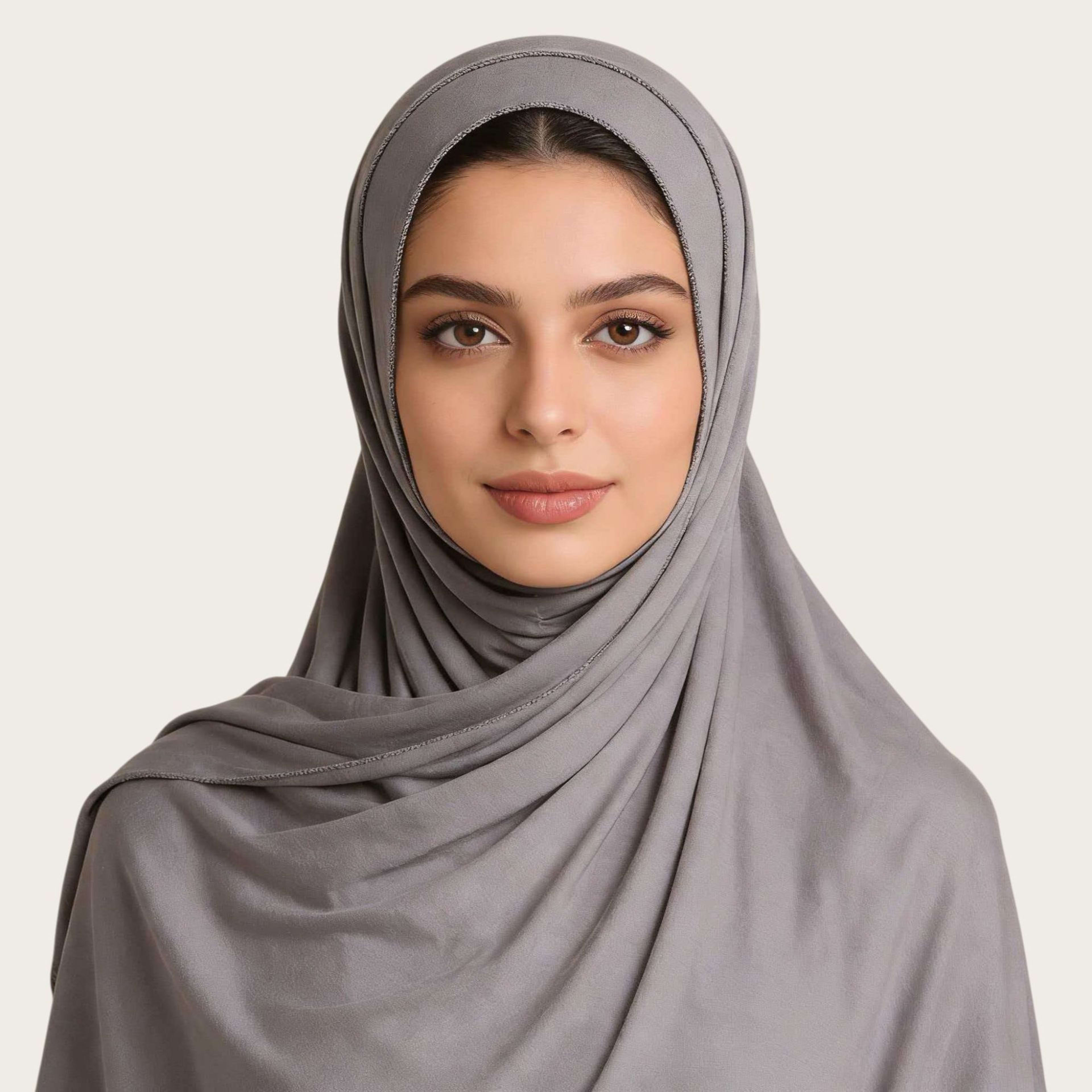 Mercerized Cotton Trendy Versatile Scarf Solid-color Long Scarf 13