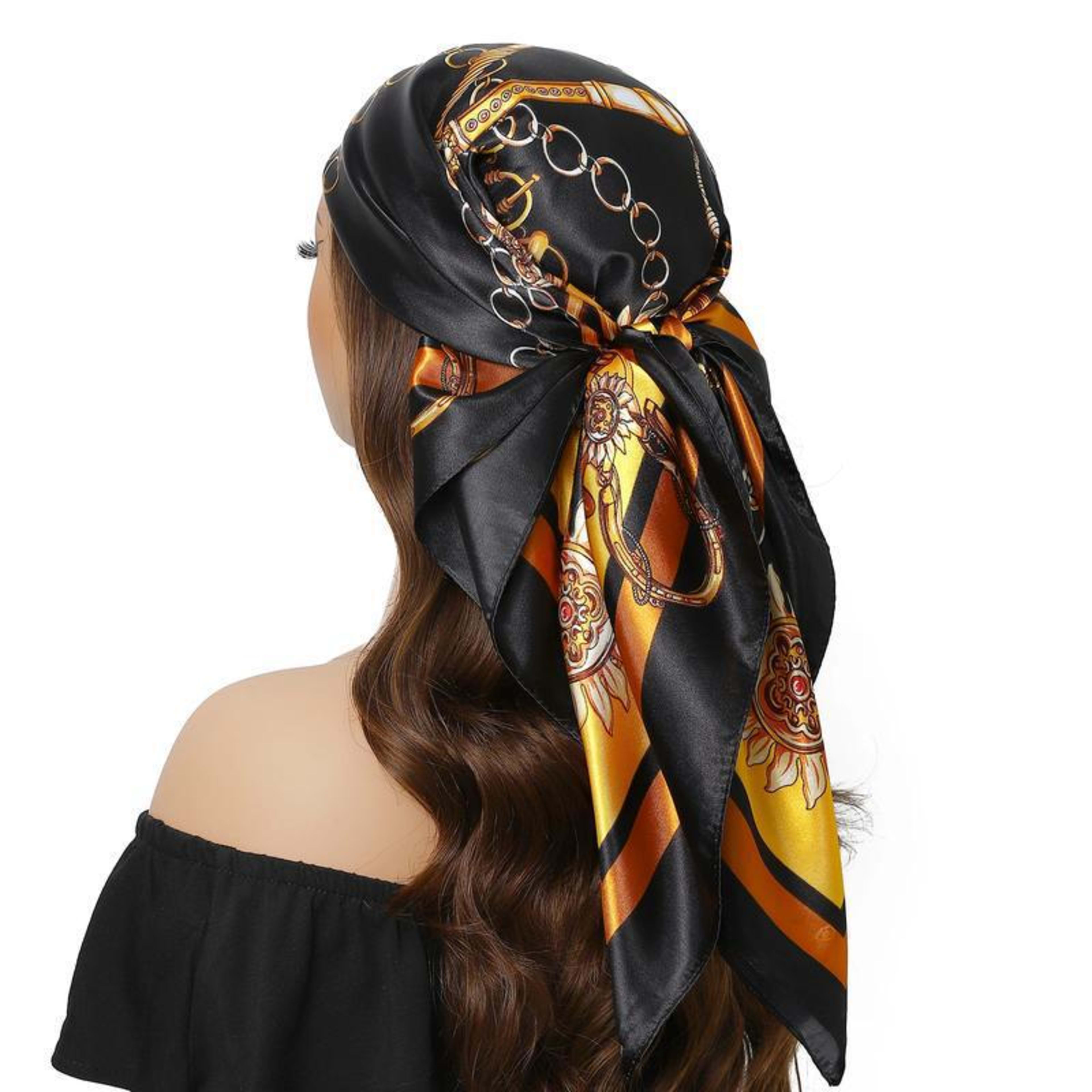 Women's Creative Printed All-Match Shawl Headscarf 24