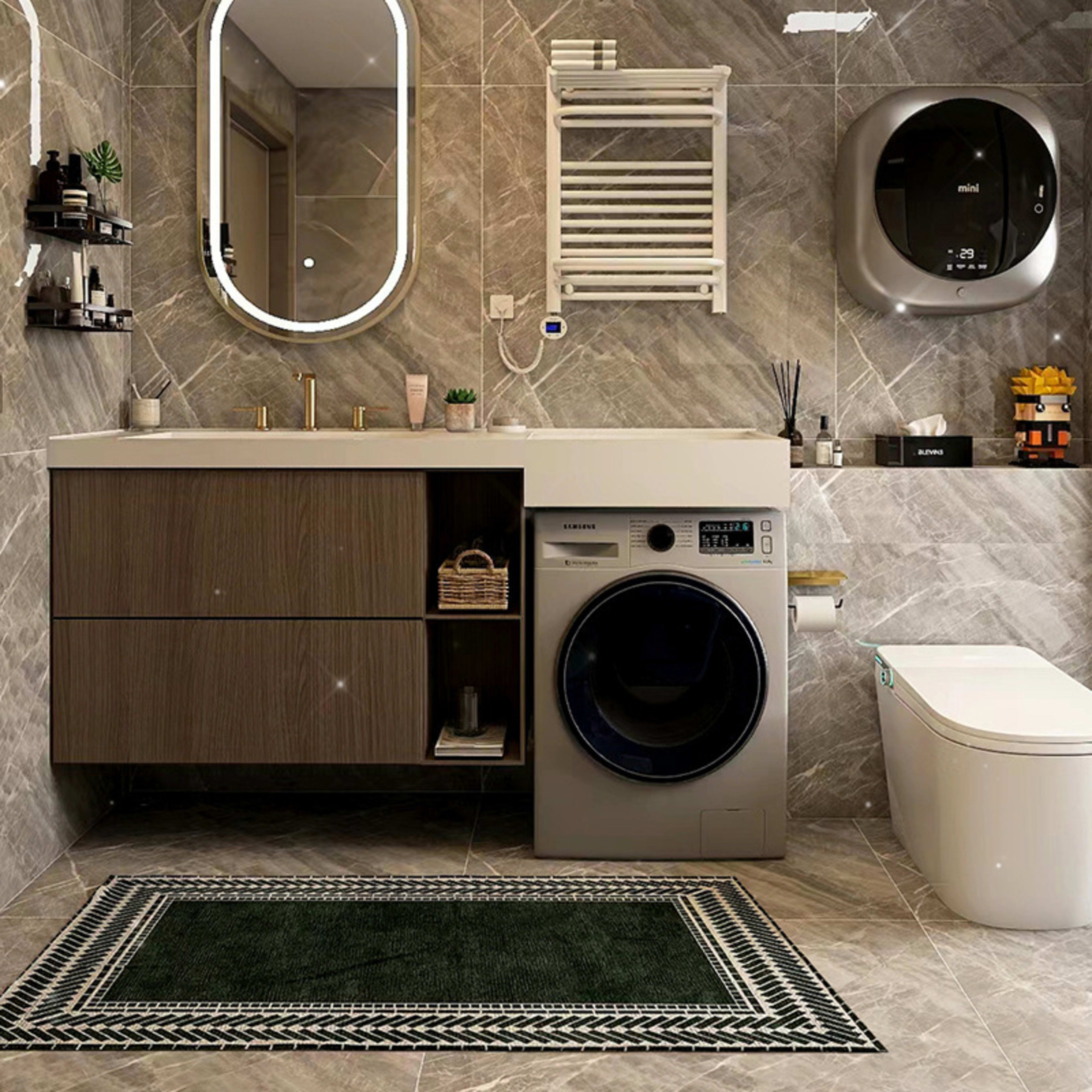 Absorbent Non-slip Floor Mat For The Bathroom Or Shower Entrance 6