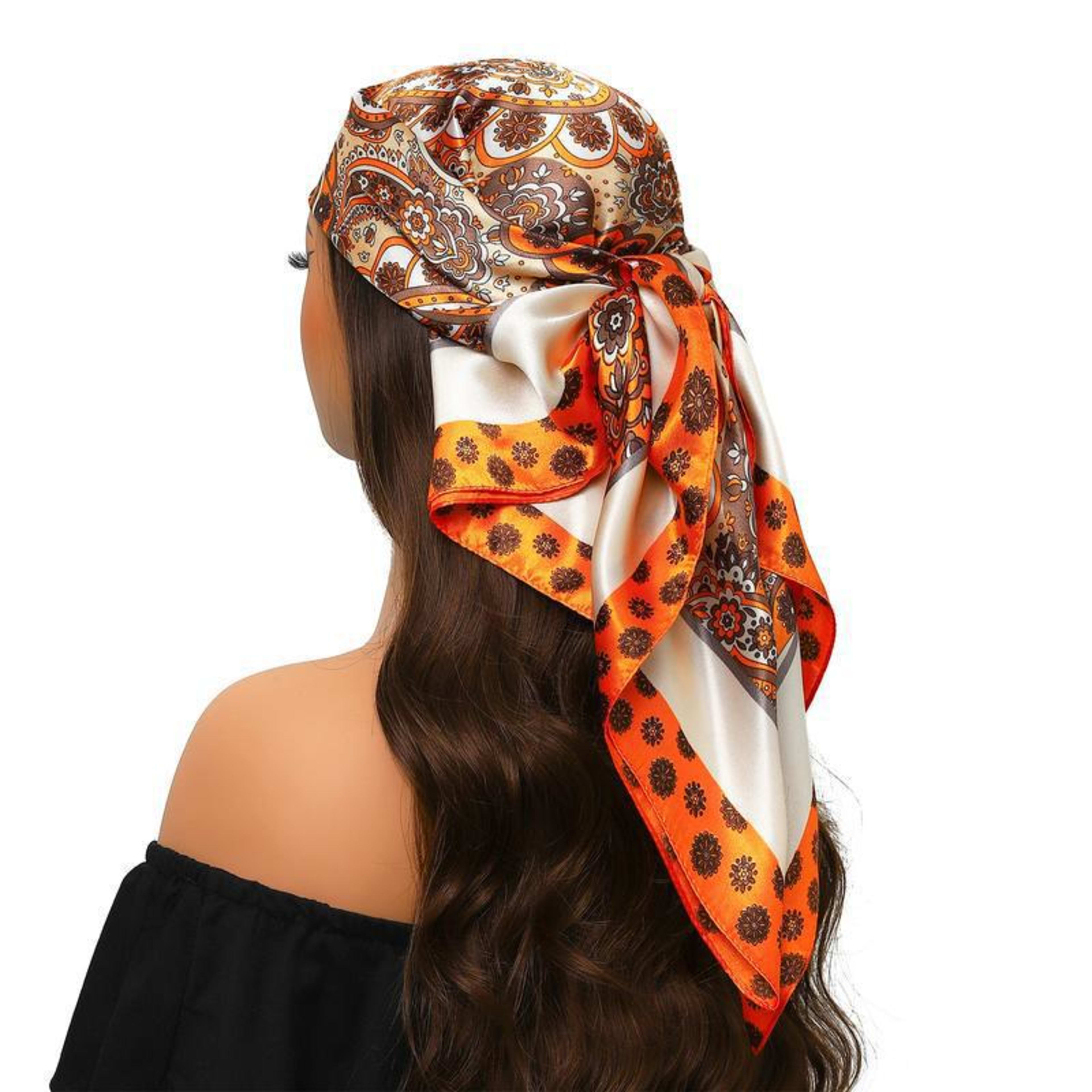 Women's Creative Printed All-Match Shawl Headscarf 23