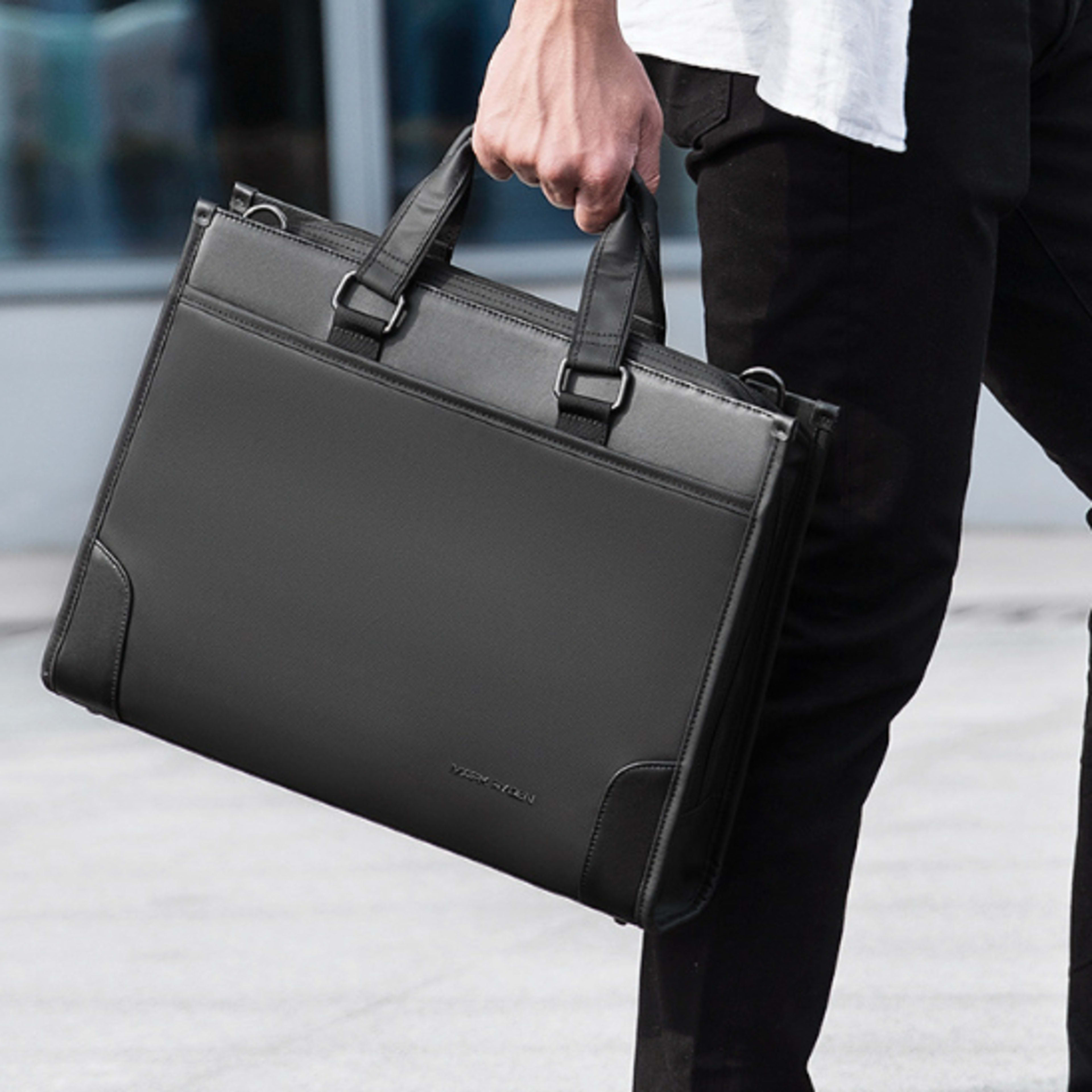 Men's Business Handheld Notebook Computer Briefcase 5