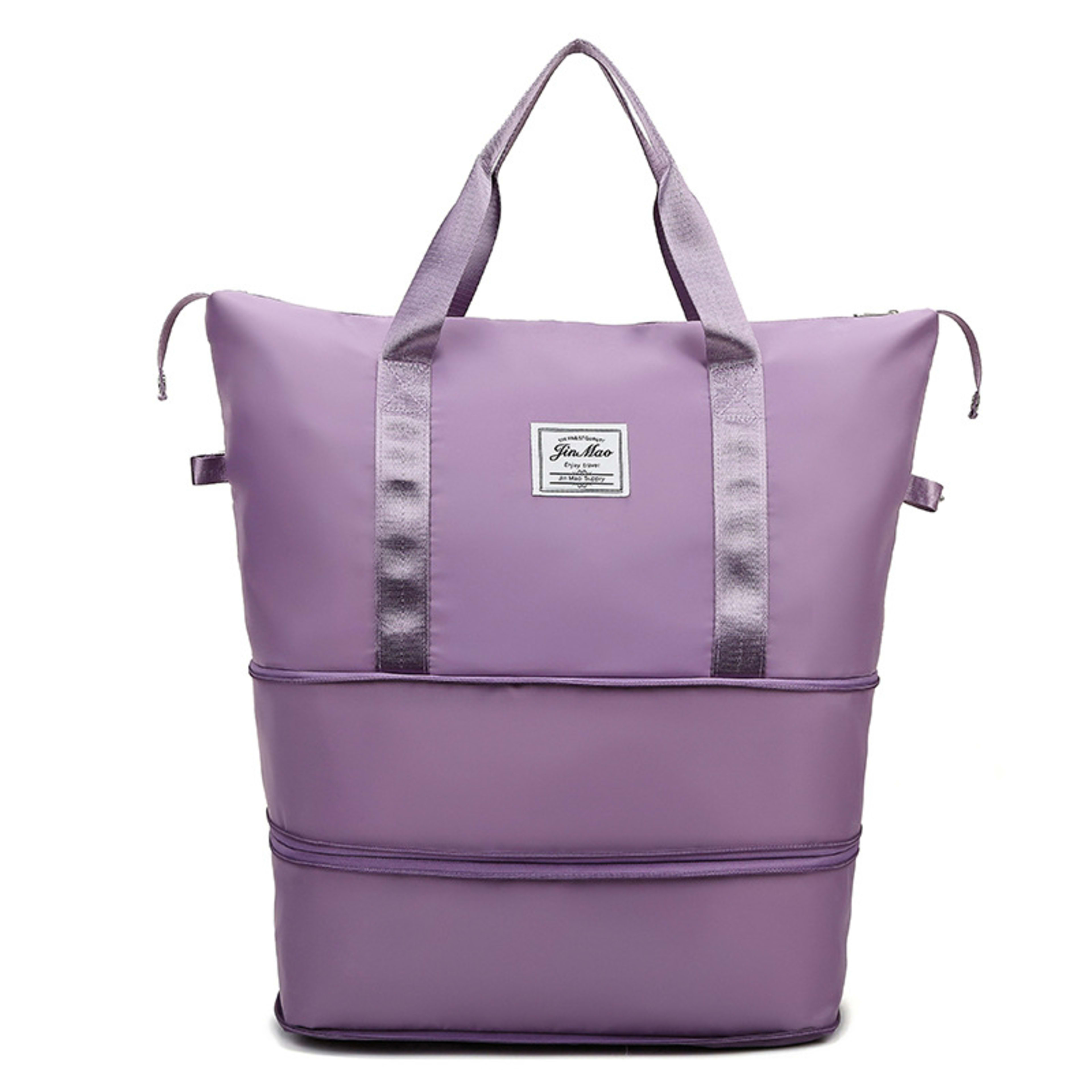 Travel Bag Large Capacity Double Expansion Portable Sports Gym Bag Student Luggage Bag Storage Bag 5