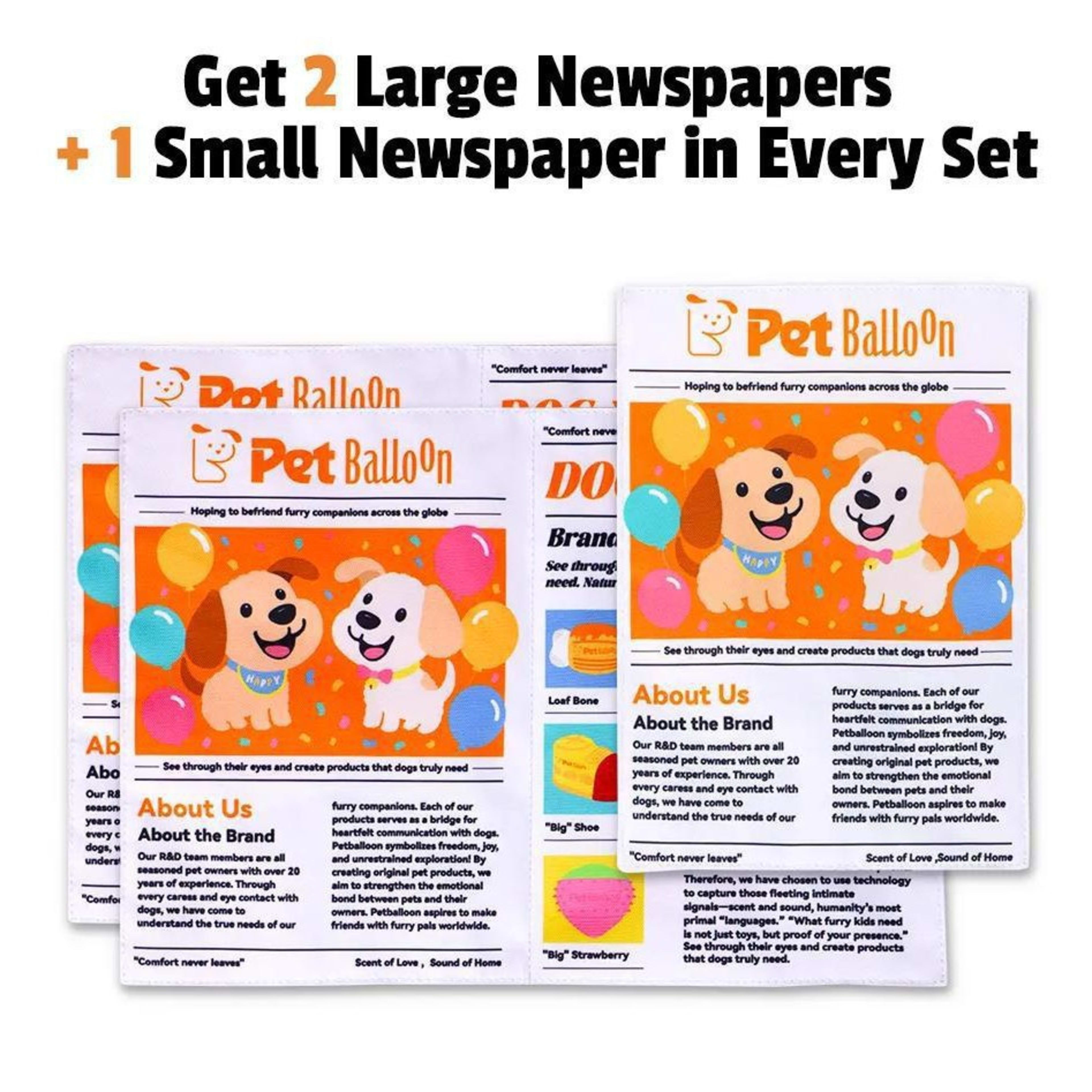 Durable Pet-friendly Newspaper Design Suitable For Chewing 3