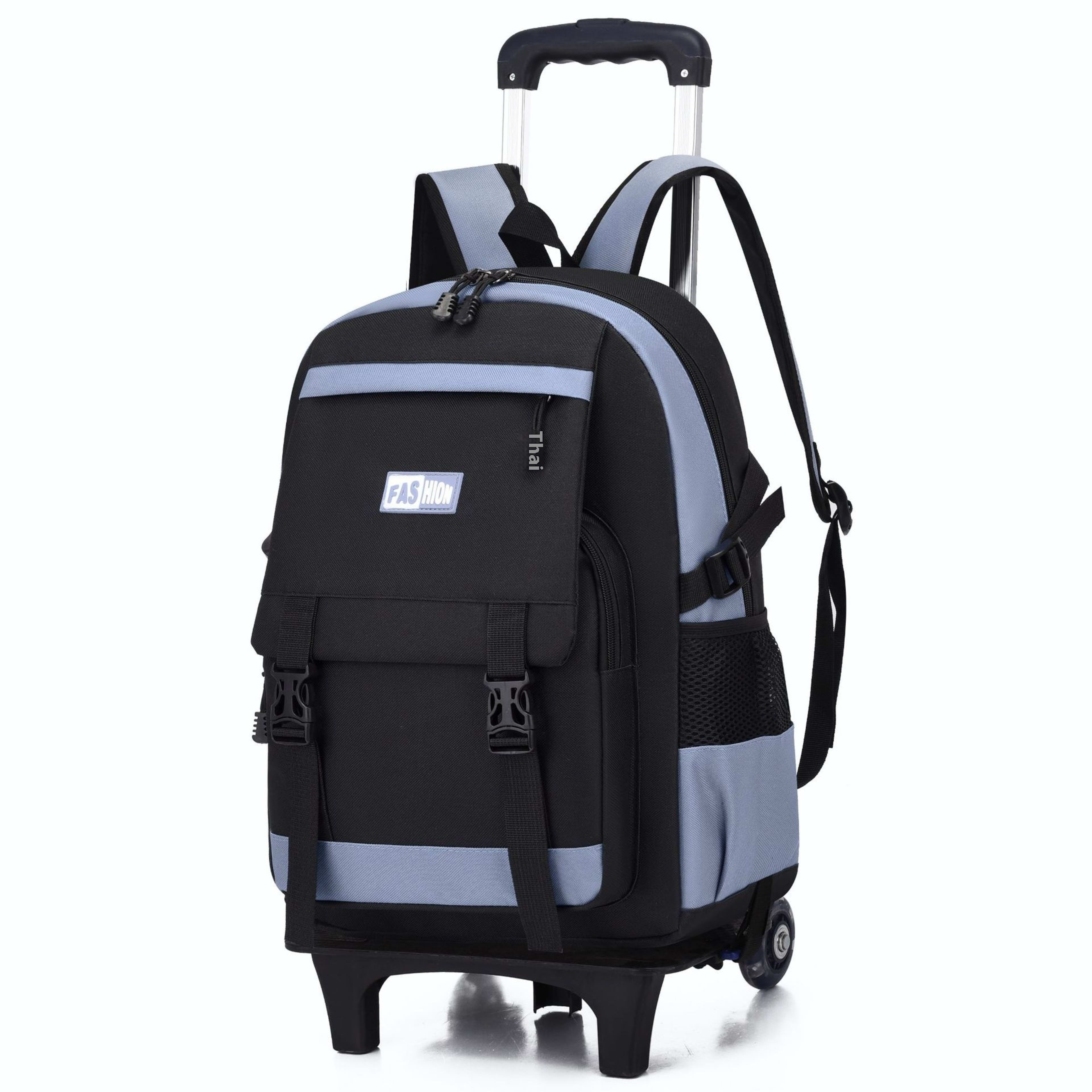 Leisure Primary School Student Large Capacity Pull Rod Backpack 16