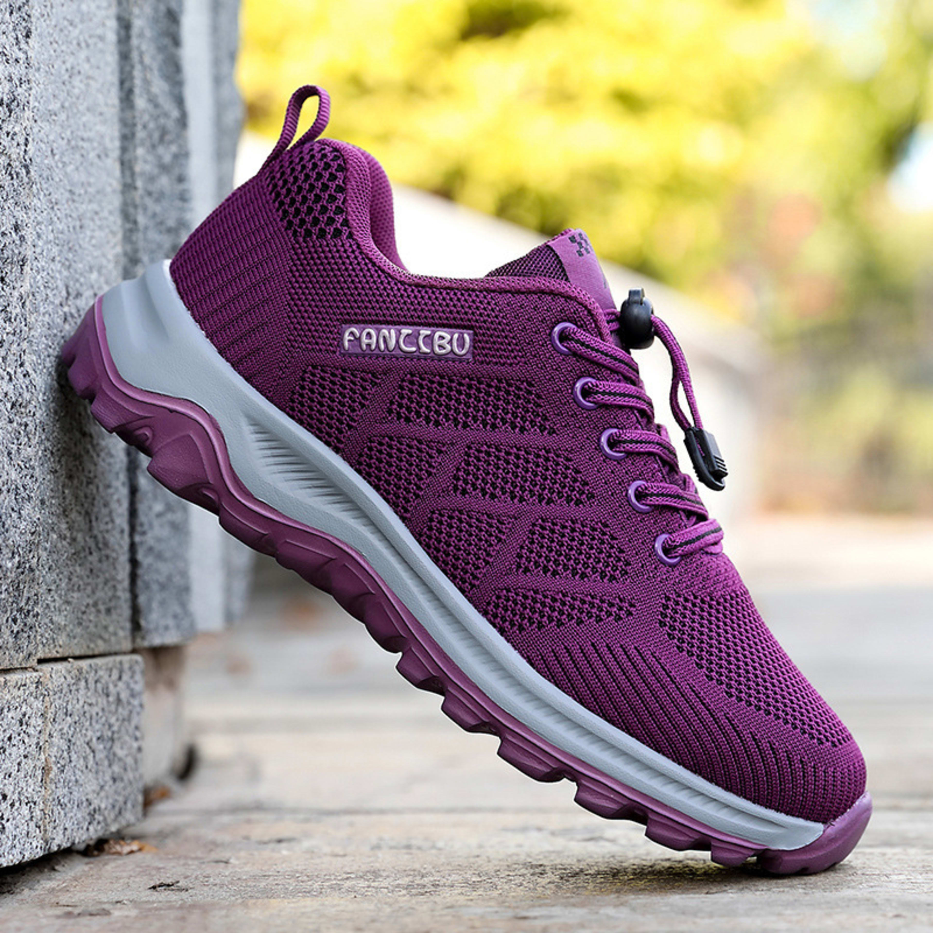 Men's And Women's Wear-resistant Widened Walking Soft Sole Shoes 2