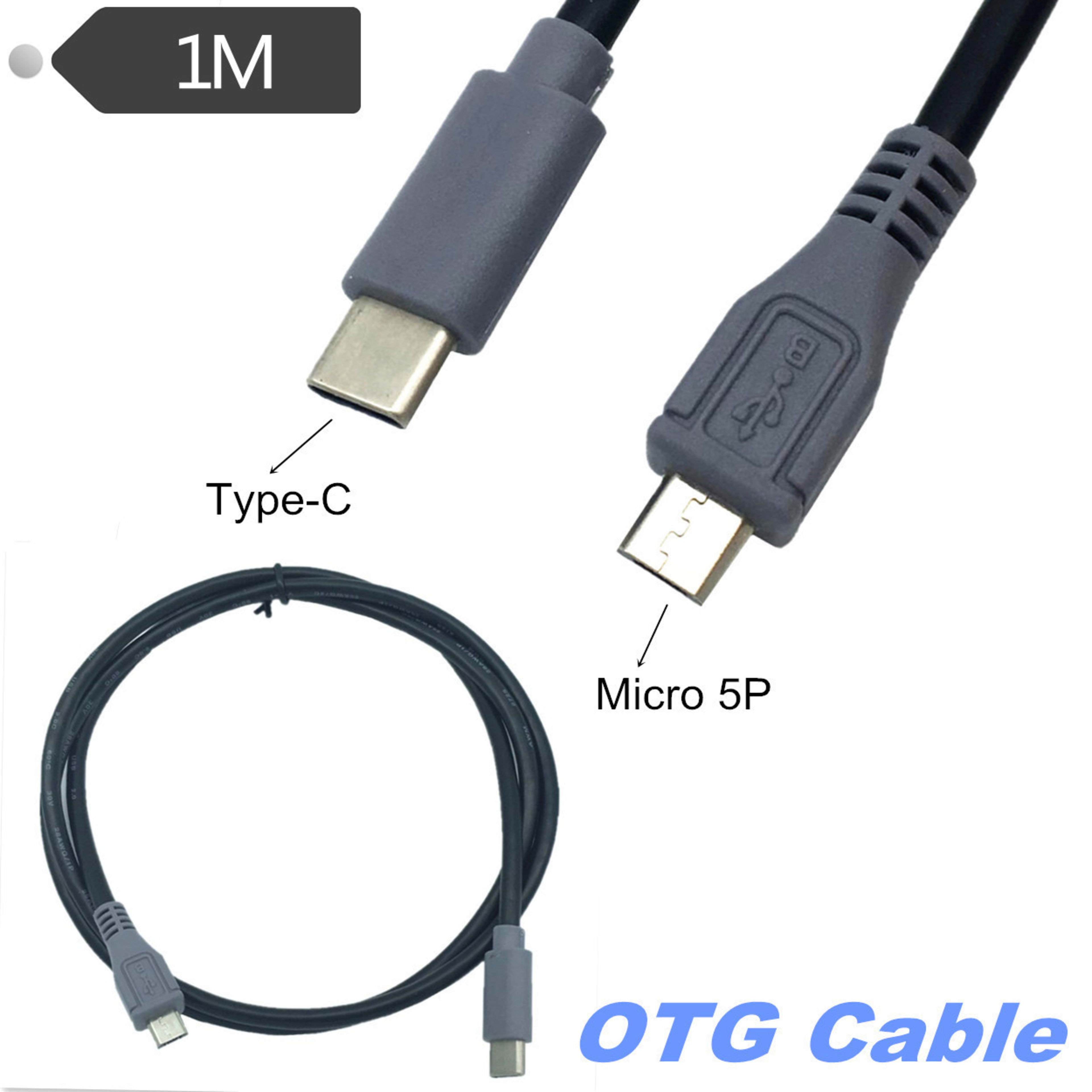 USB 31 Type-C To Micro USB OTG Male-to-Male Data Transfer And Charging 7