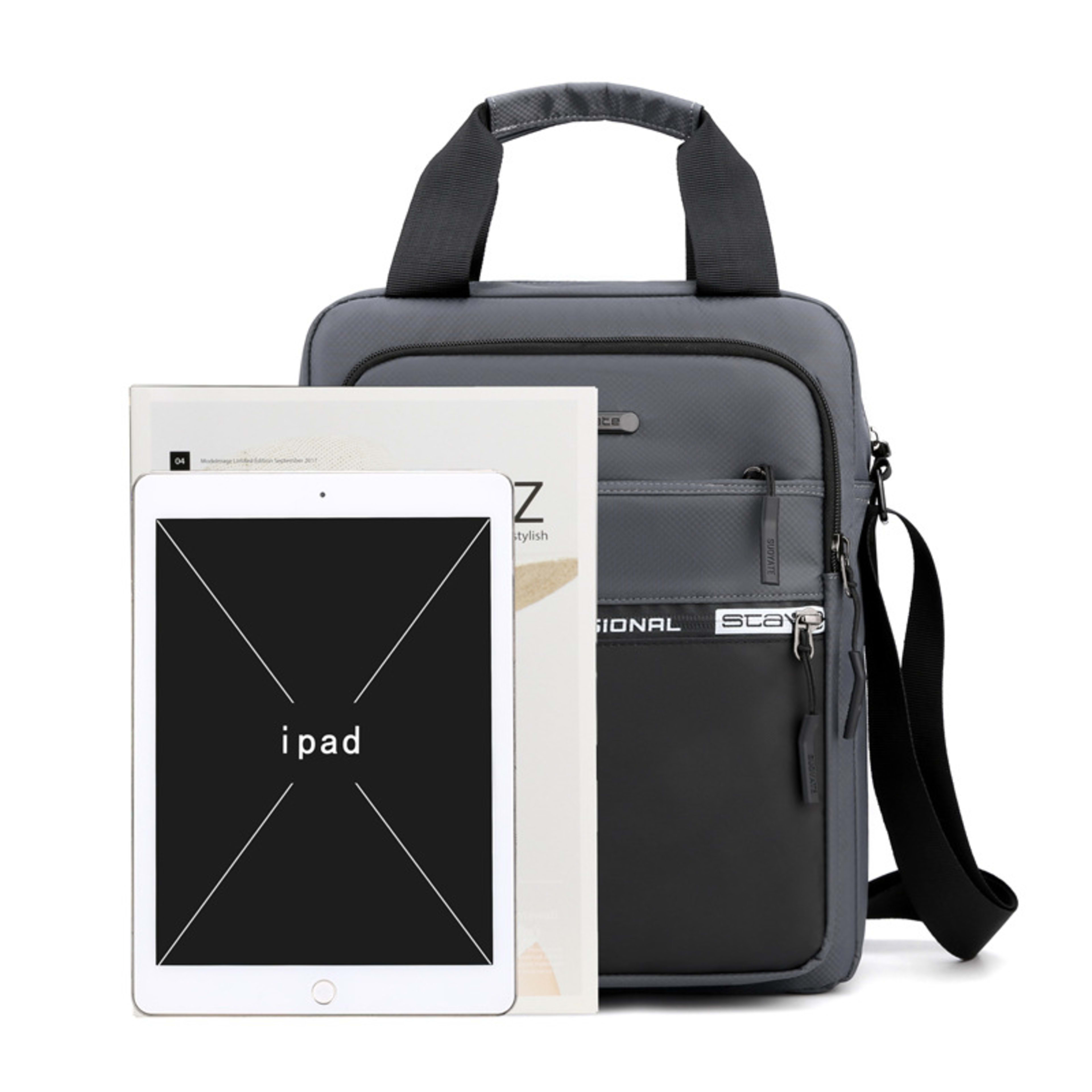 Mens Casual Water-resistant Tote Bag 5