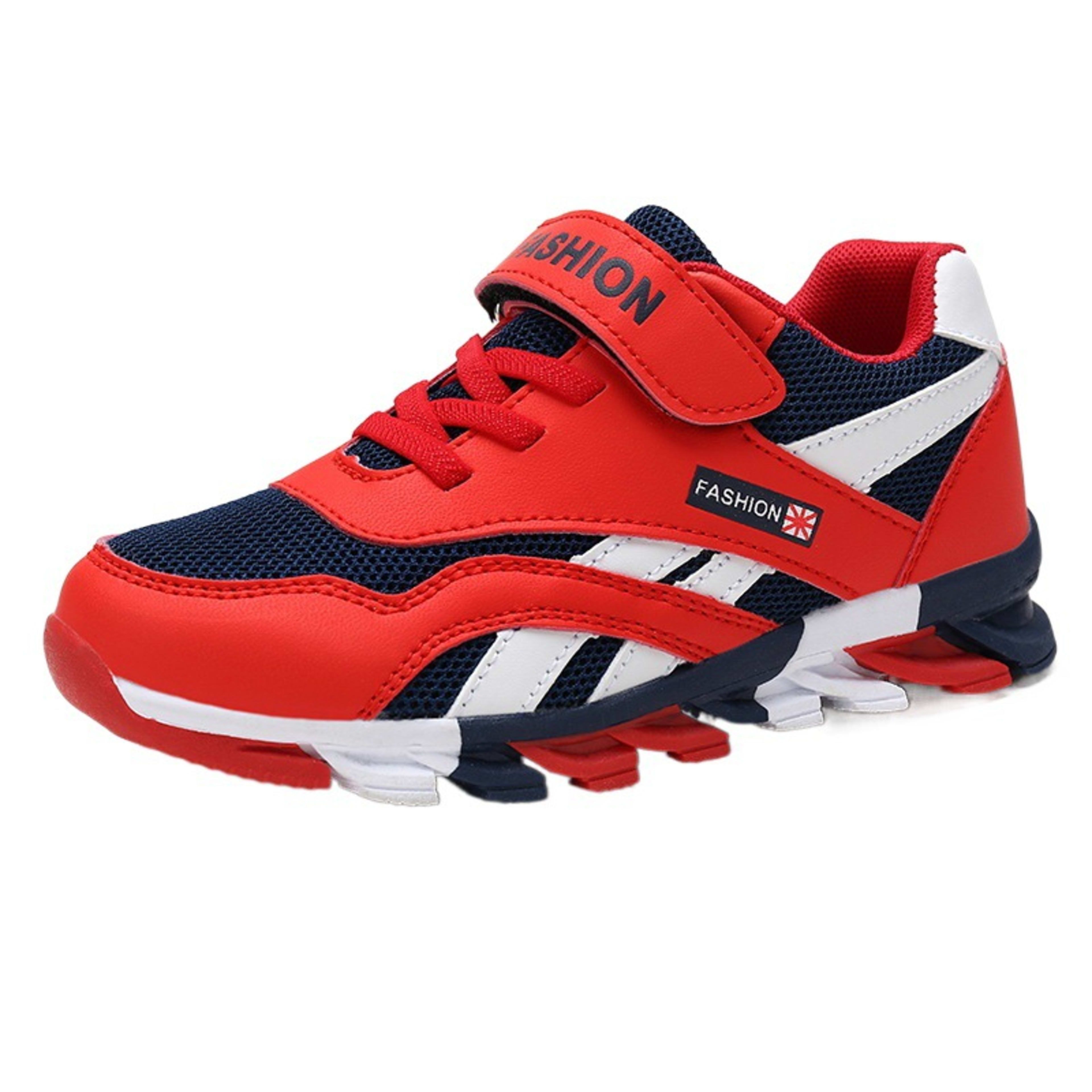Children's Men's Cotton Magic Sports Large Stickers Running Shoes 5