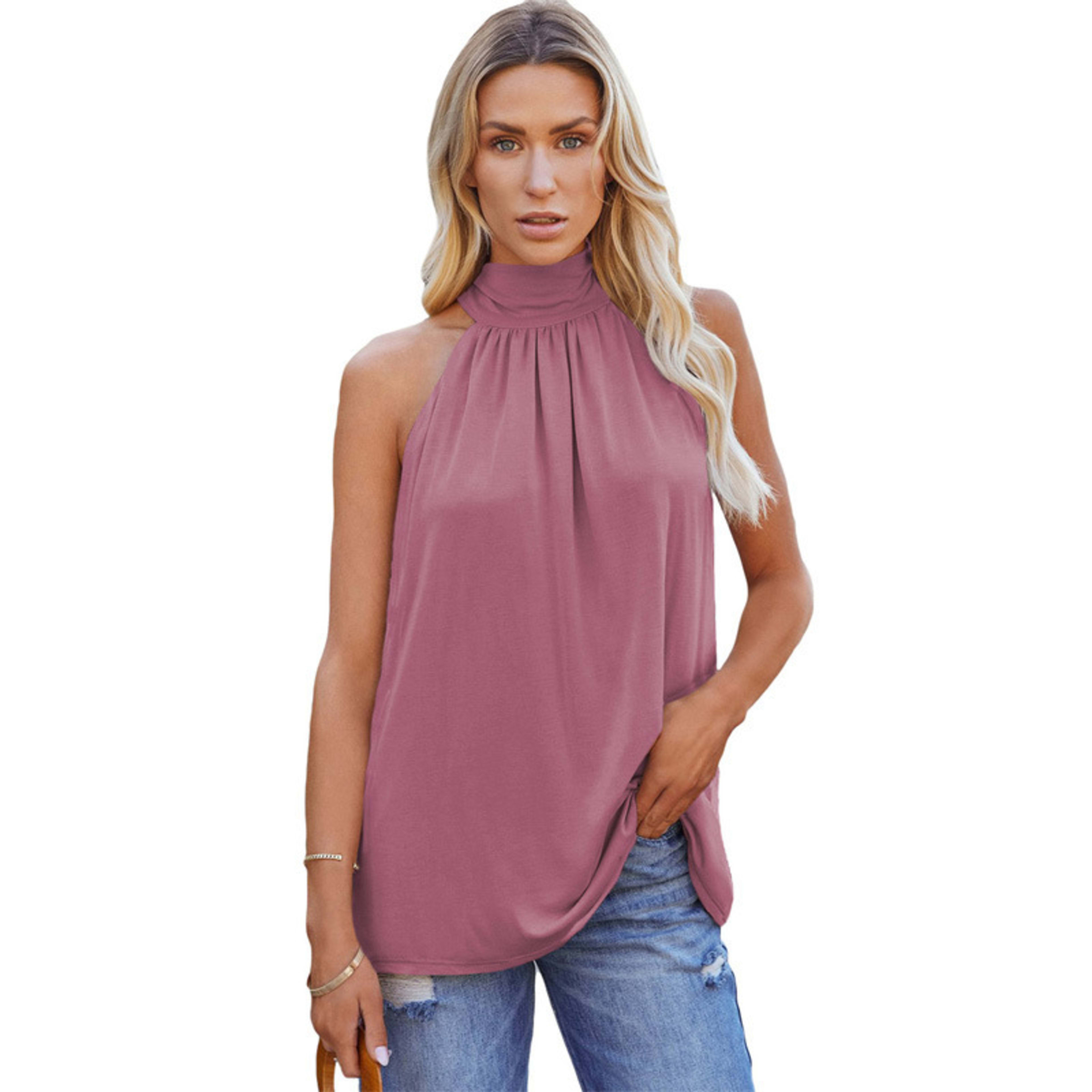 Sleeveless Lace-Up Vest 6