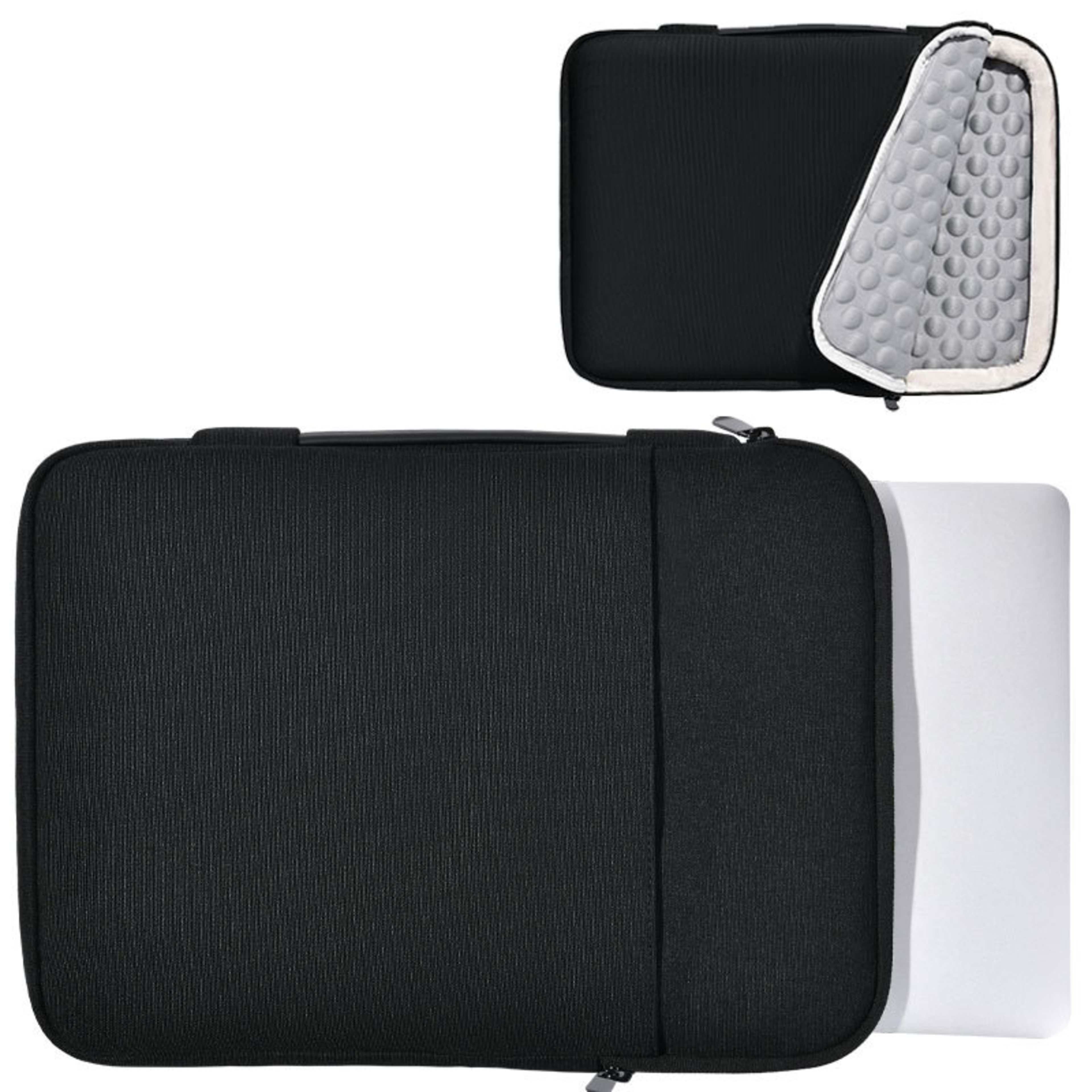 Portable Notebook Computer Bag Liner Fleece-lined Shockproof Simple Hanging Luggage 2