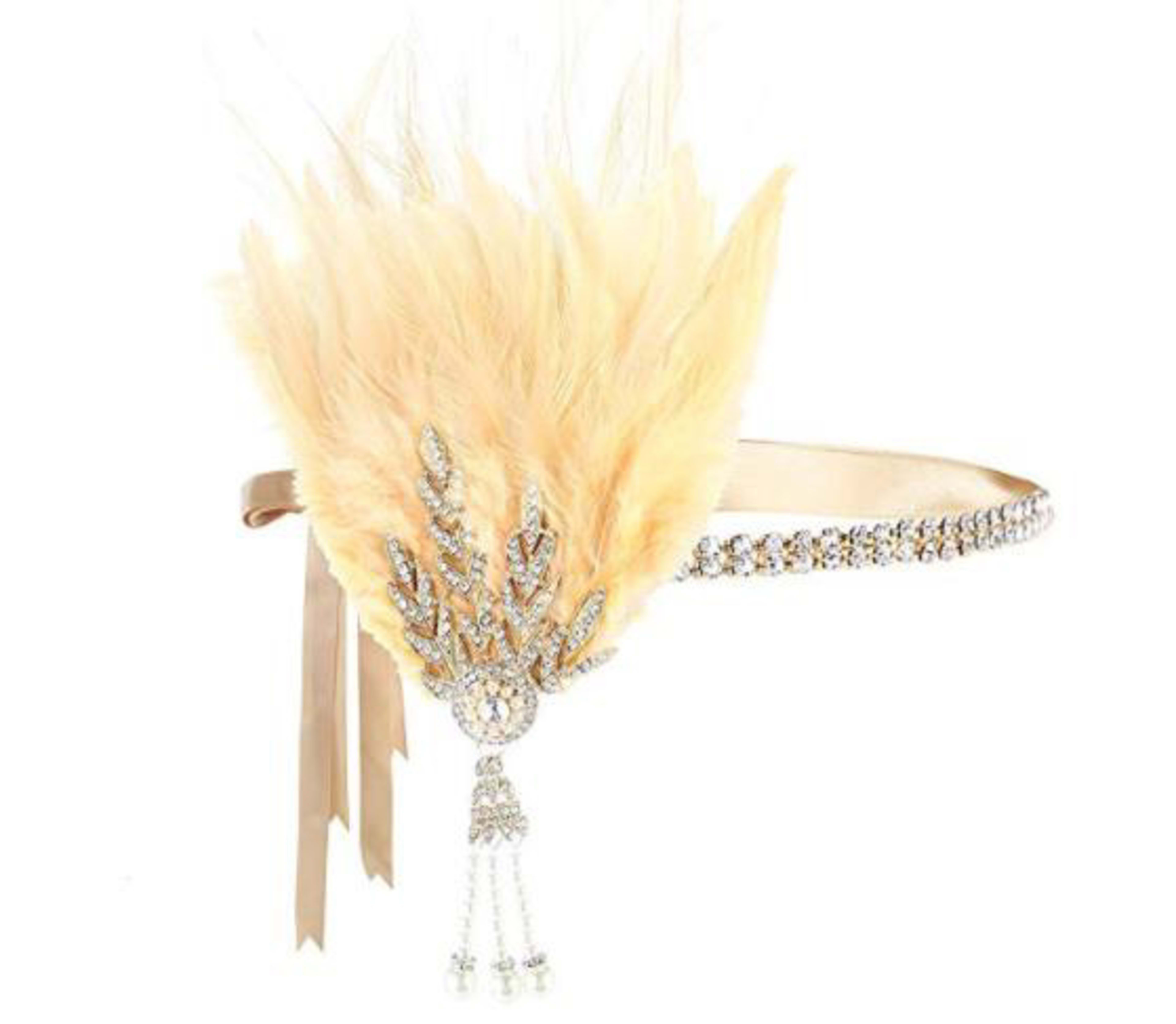 Masquerade Feather Headpiece Cross-Border Vintage Hair Band In European And American Style 13