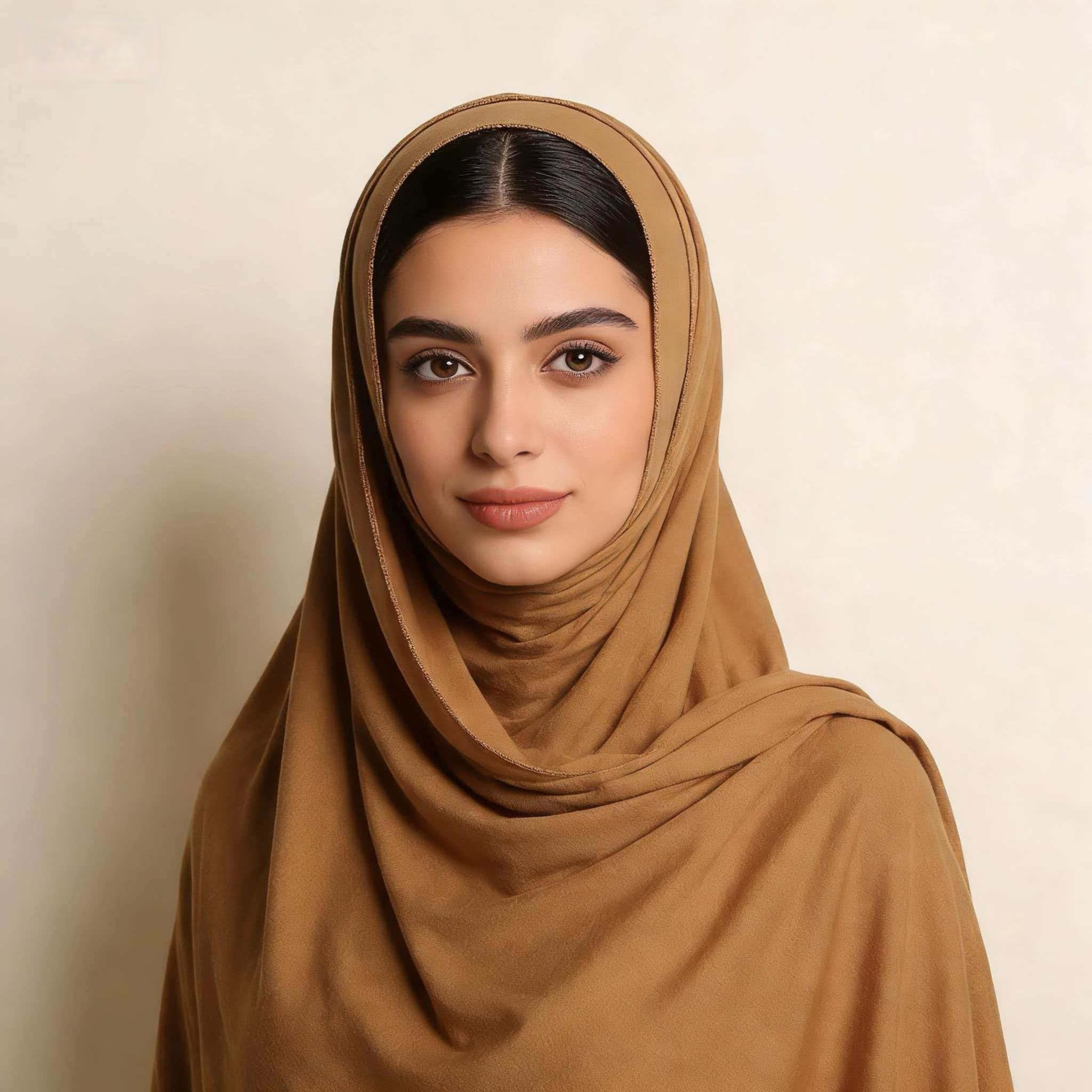 Mercerized Cotton Trendy Versatile Scarf Solid-color Long Scarf 20