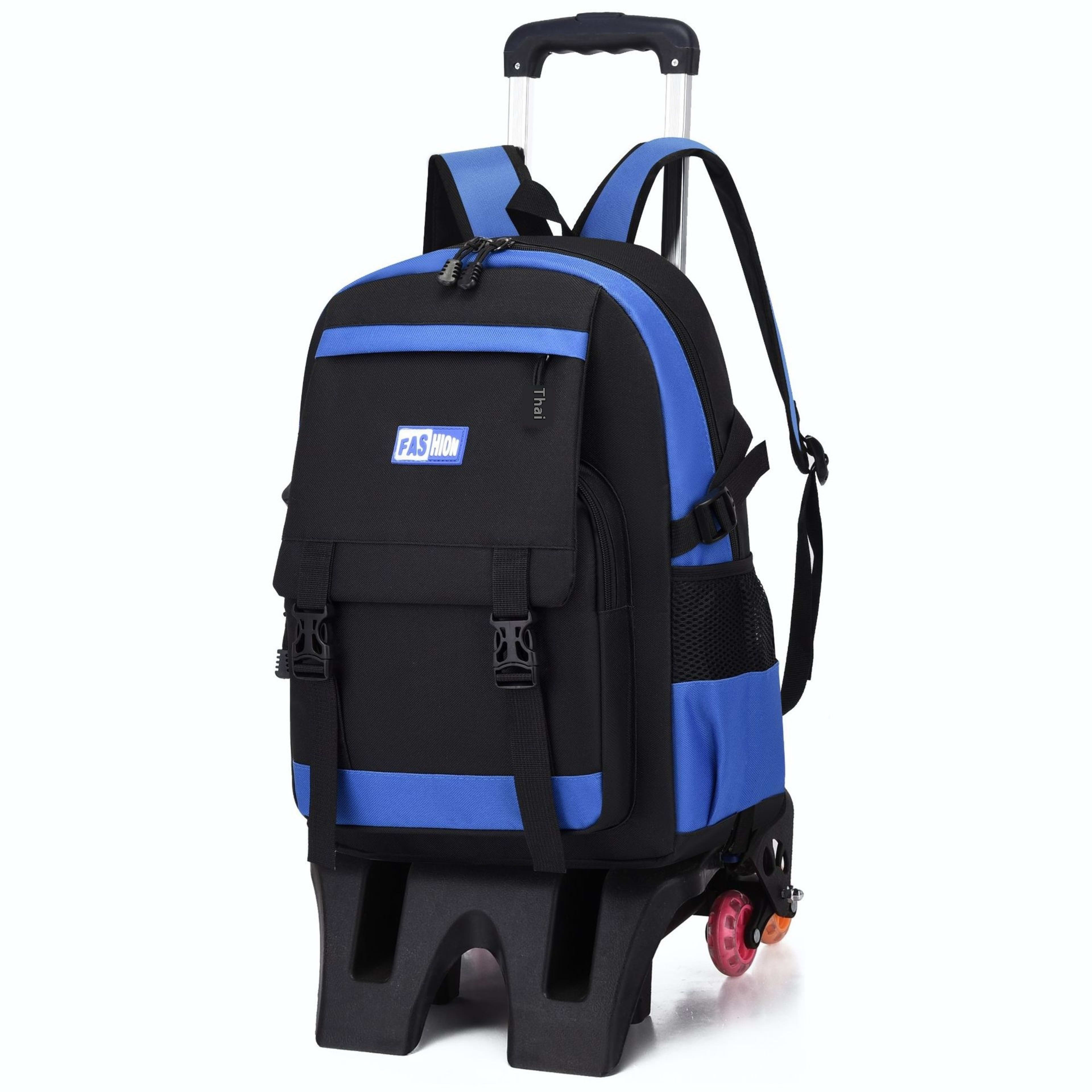 Leisure Primary School Student Large Capacity Pull Rod Backpack 14