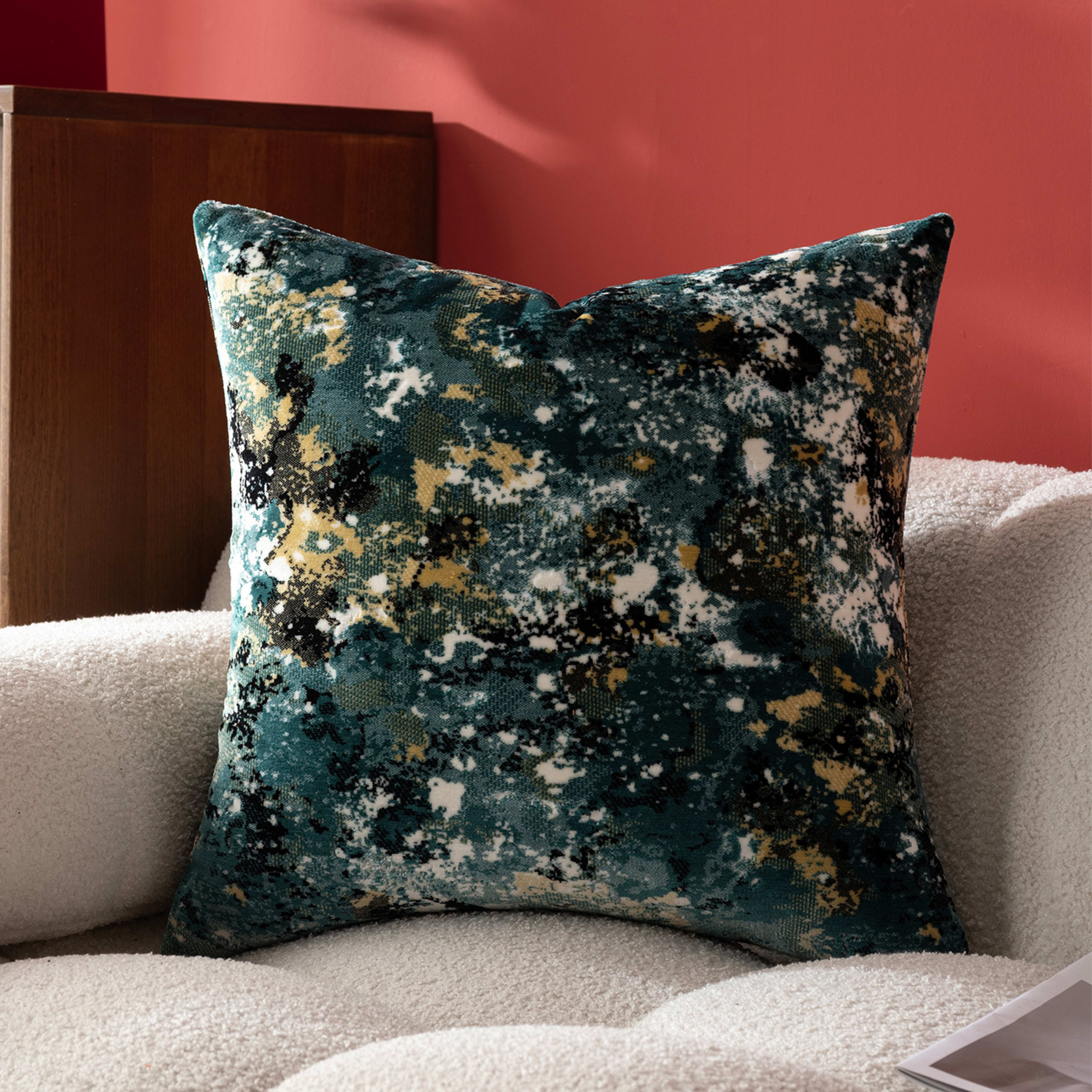 Starry Jacquard Sofa Pillow Cover 4