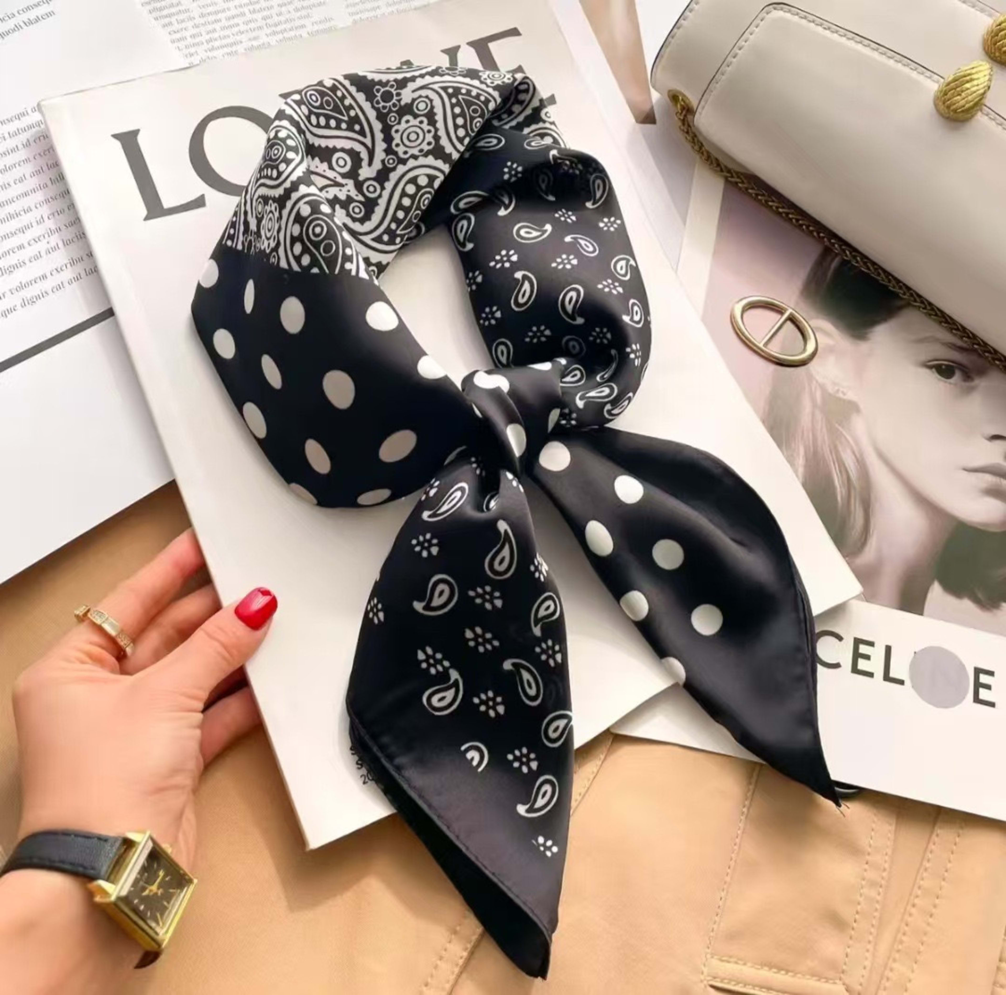 New Womens Versatile Square Silk Scarf 18