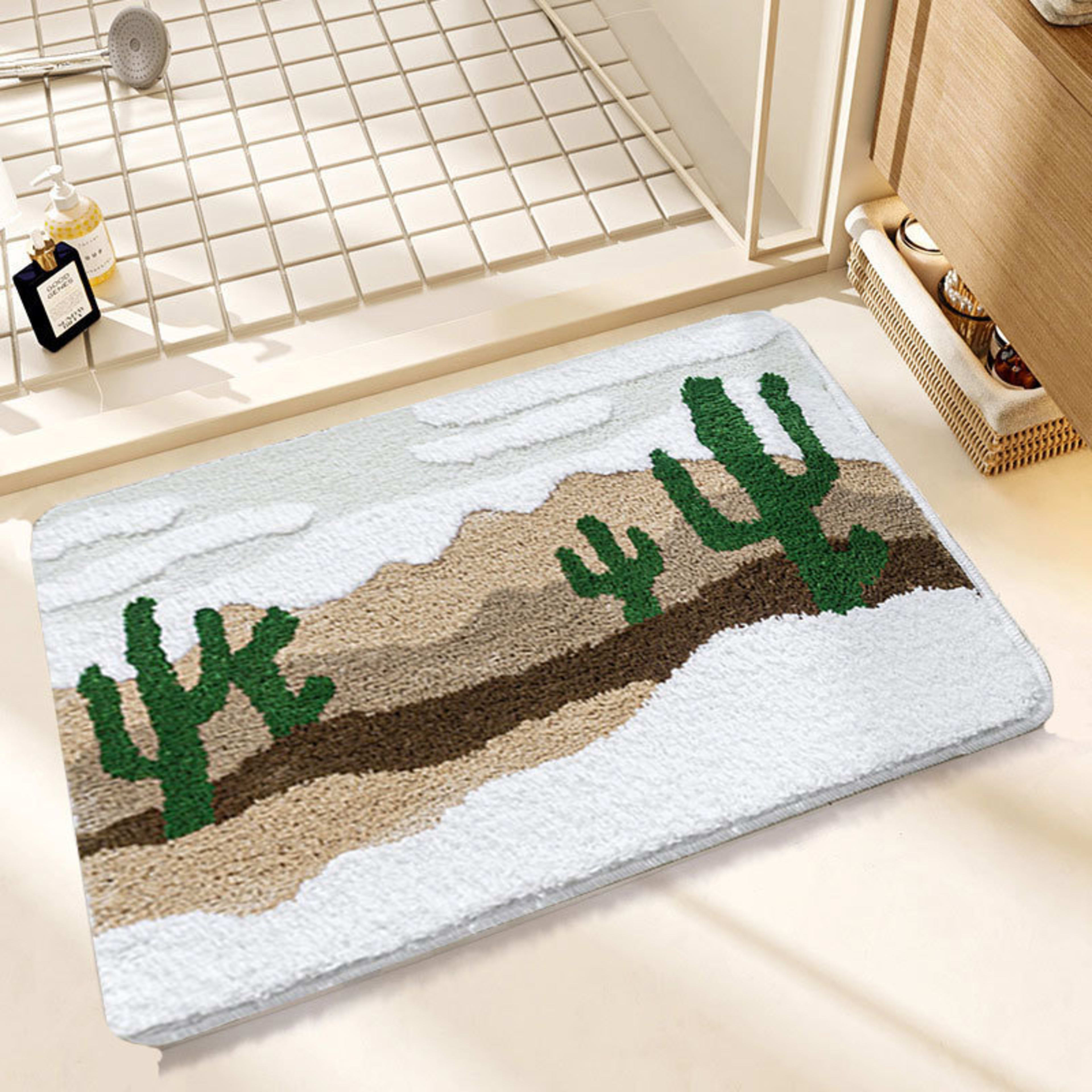 Wear-resistant Bedside Rug Doorway Water-absorbent Non-slip Doormat 13