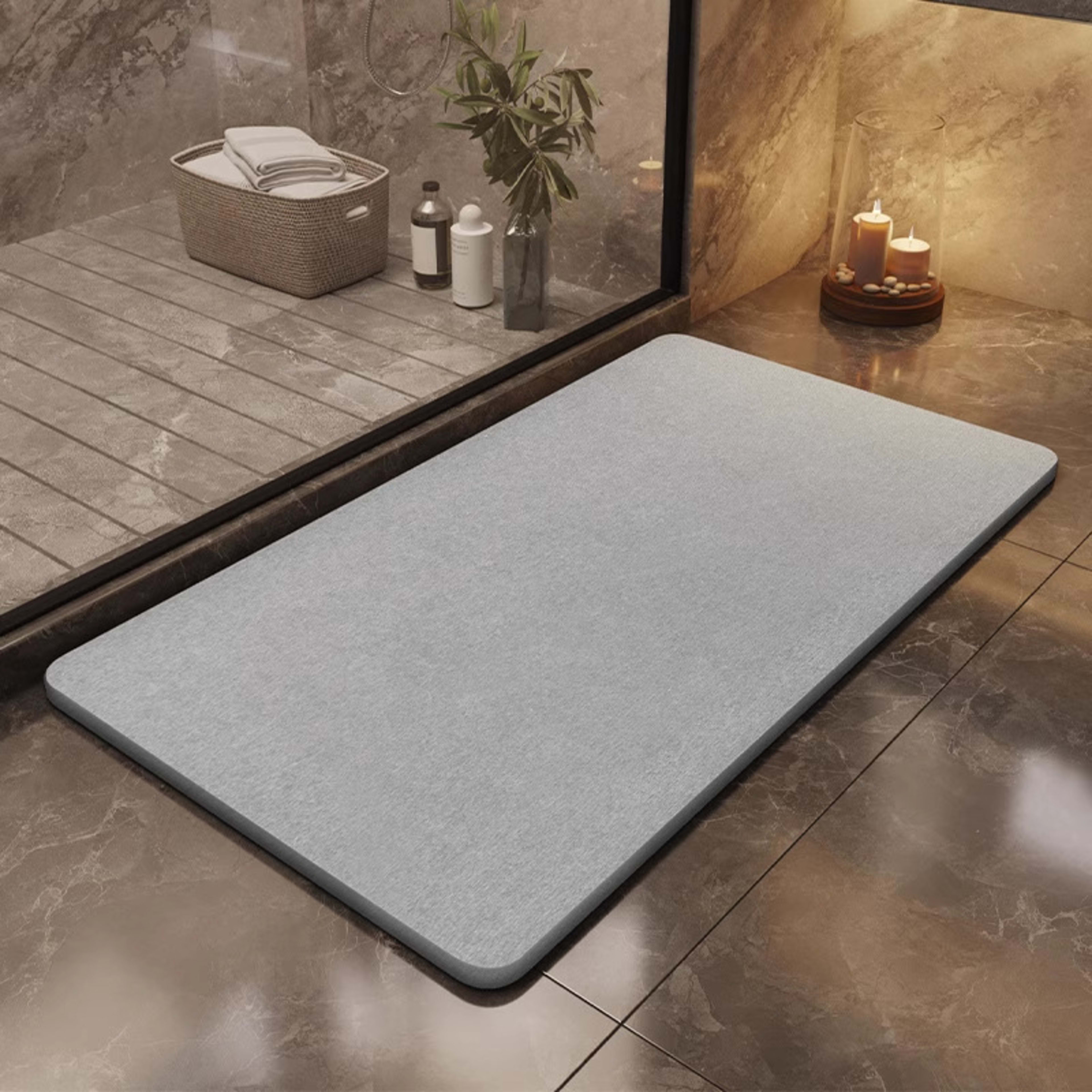 Water-absorbent Non-slip Mat Quick-drying Entryway Doormat 7
