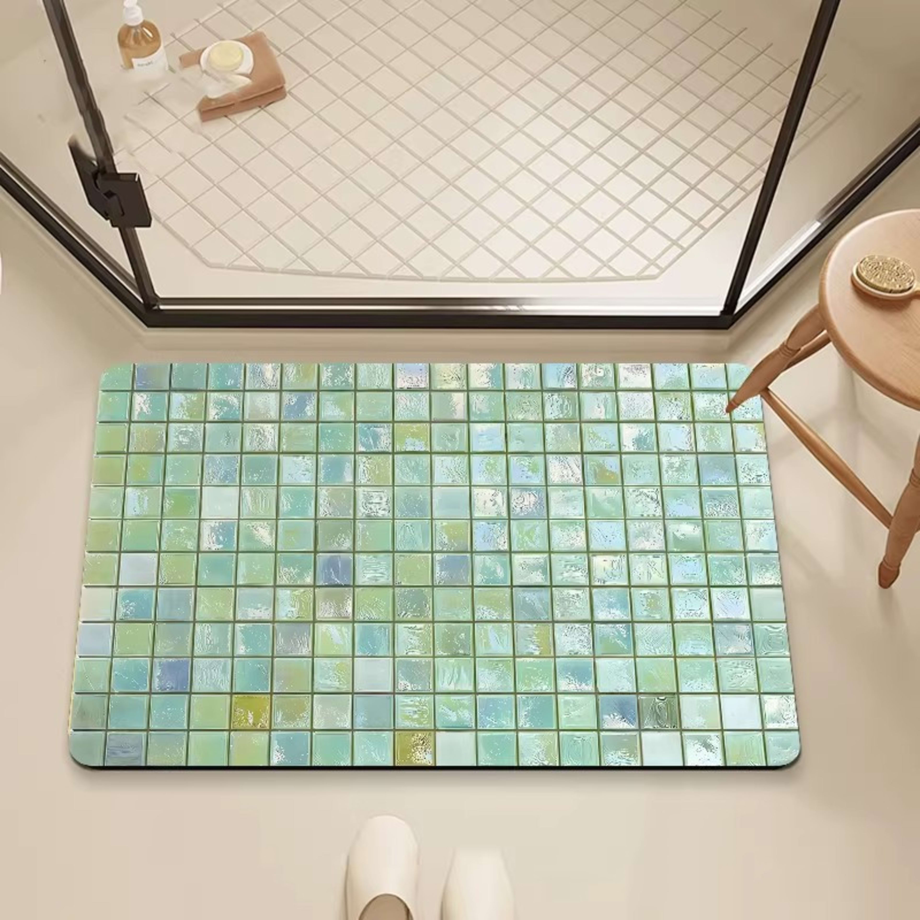 Quick-drying Door Mat Dirt- And Scratch-resistant Foot Mat Diatomaceous Earth Floor Mat 16