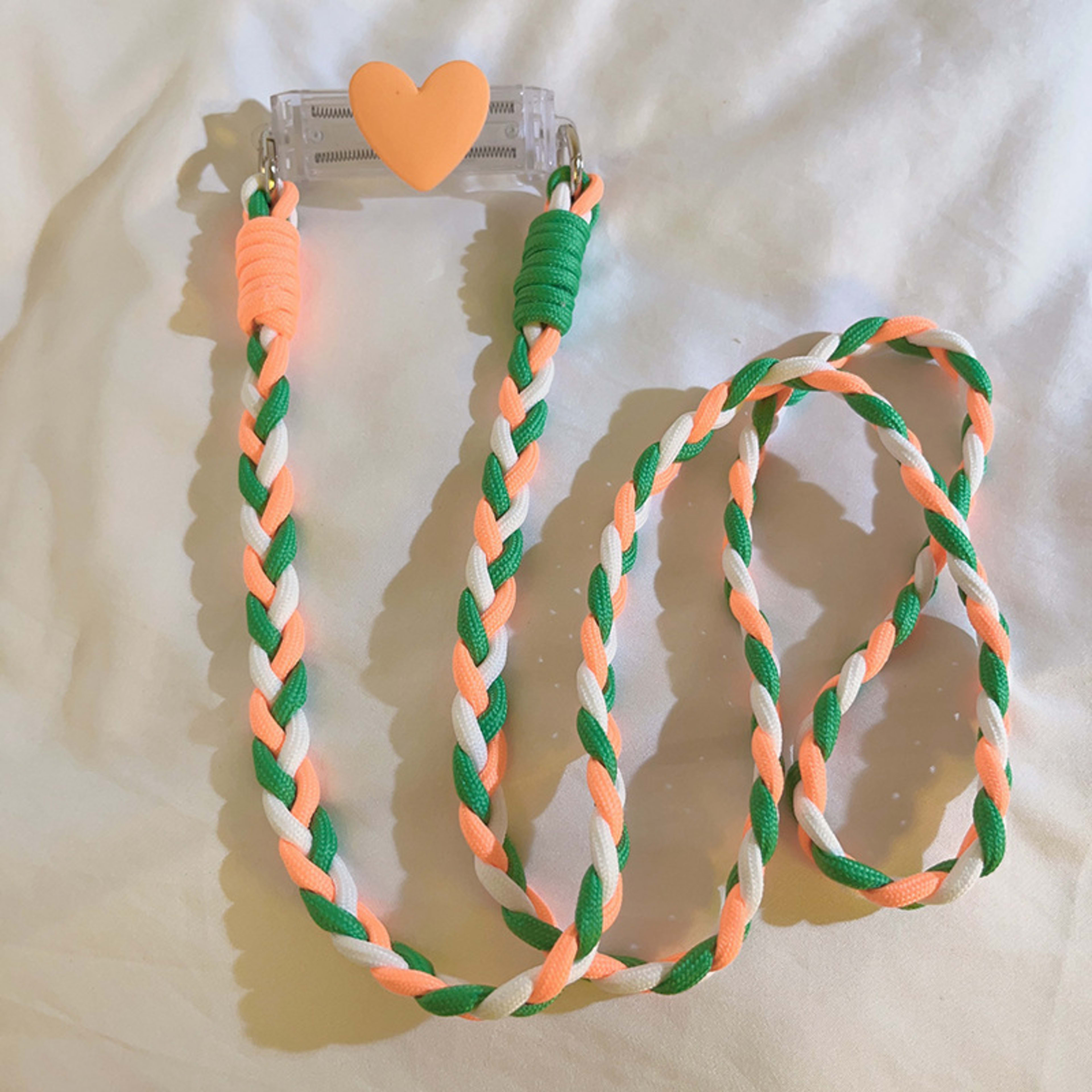 Good-looking Small Love Back Splint Mobile Phone Lanyard Universal 7