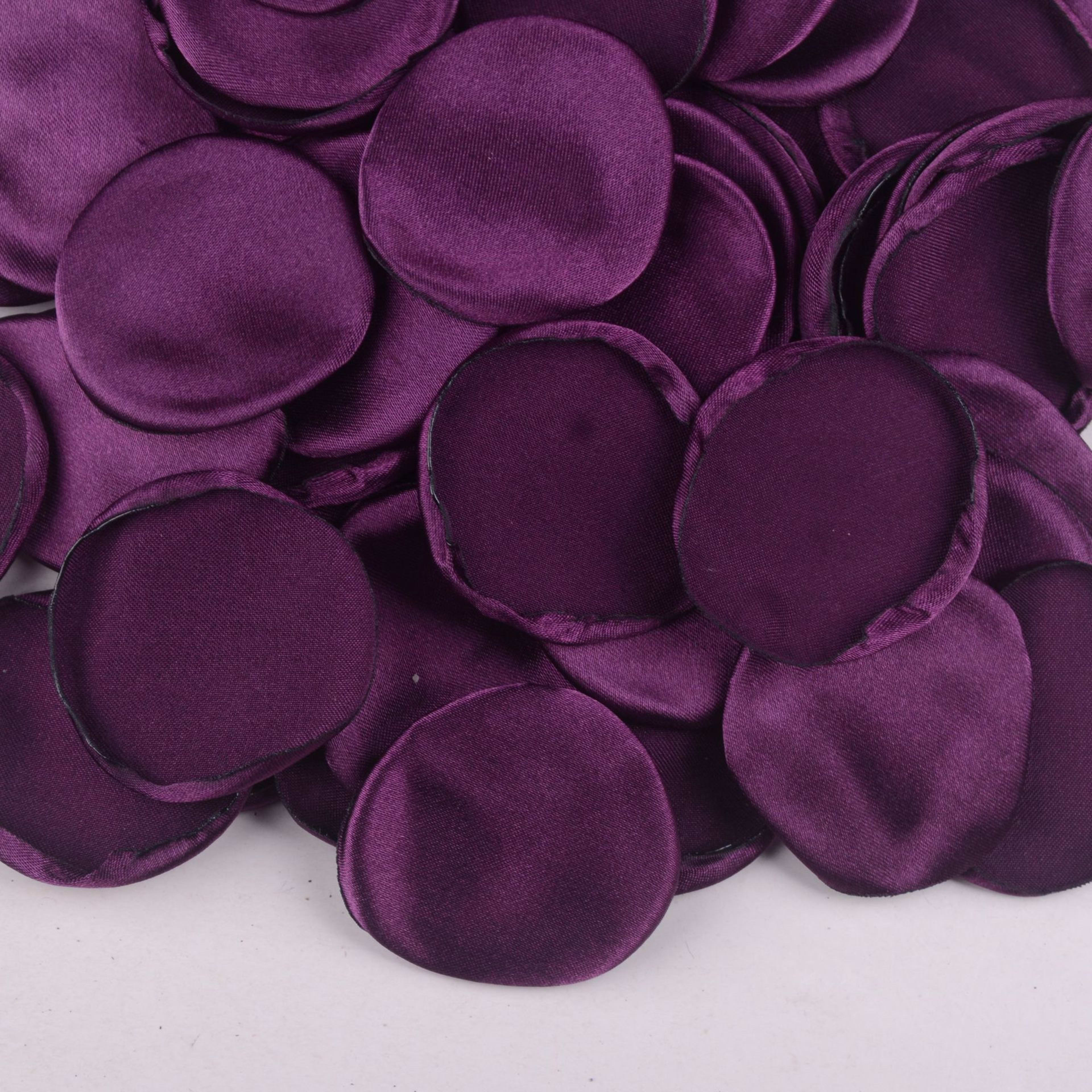 4cm Silk Rose Burnt Edge Petals Wedding Glowing Cream Powder Laminate 19