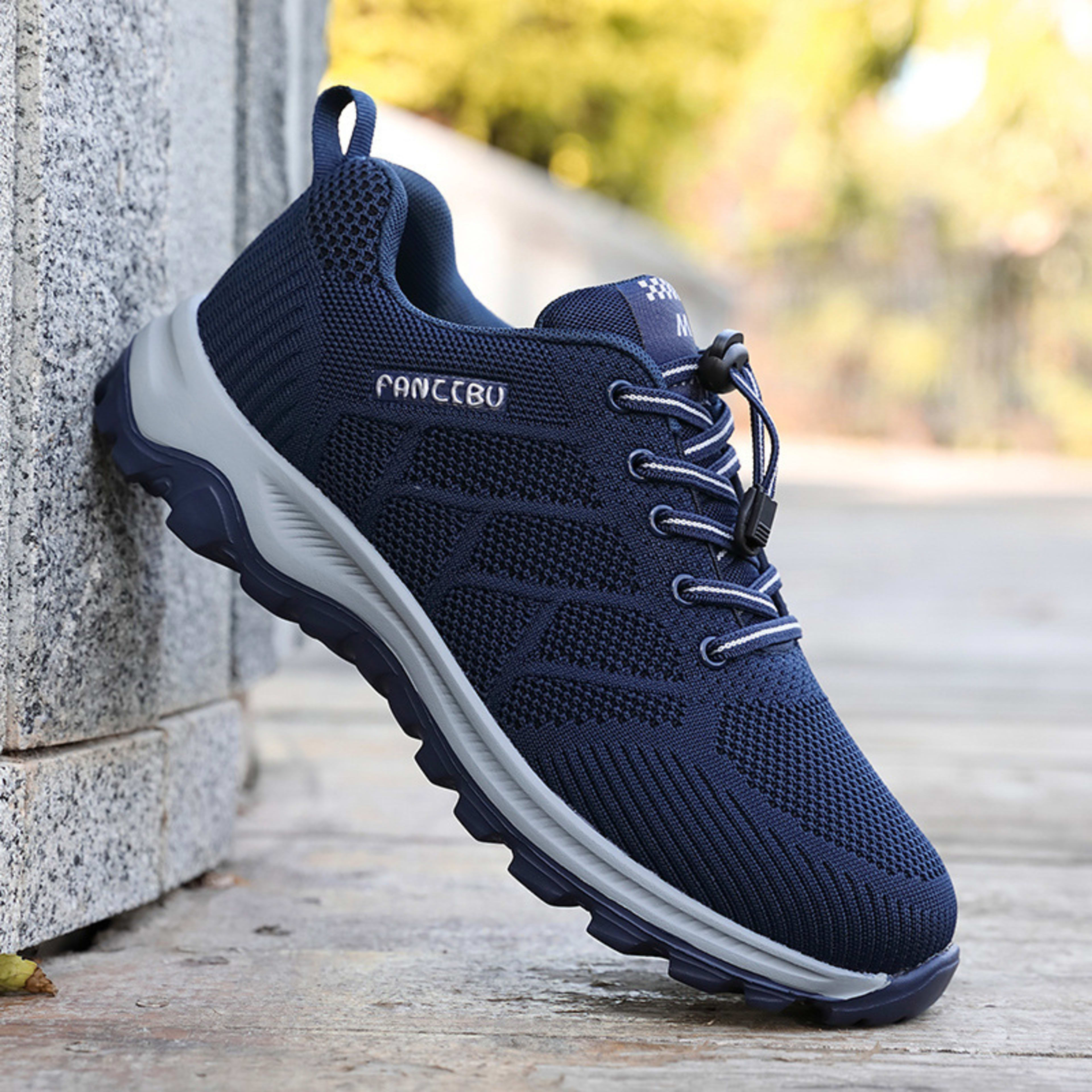 Men's And Women's Wear-resistant Widened Walking Soft Sole Shoes 3