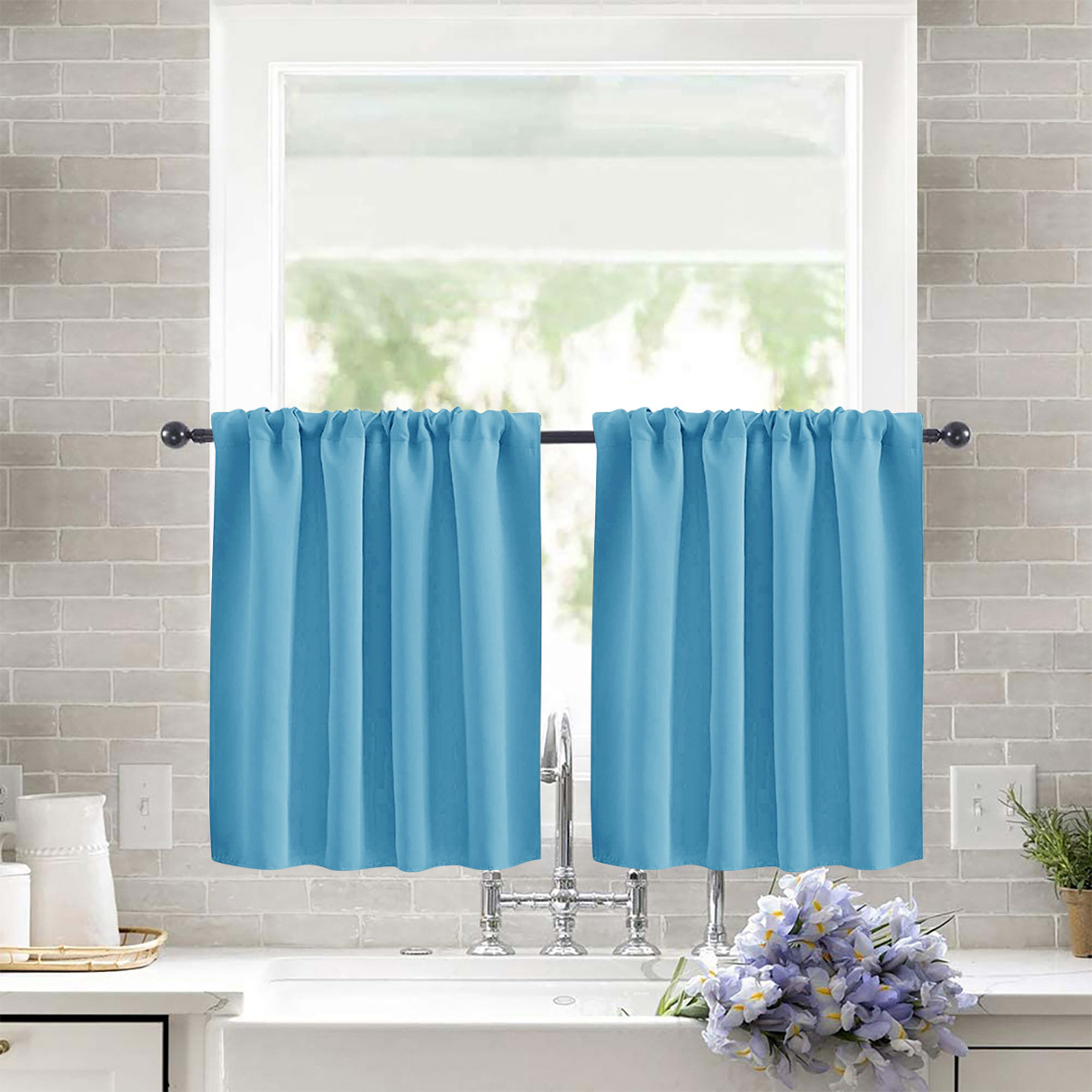 Shade Solid-color  High-precision Short Curtain 13