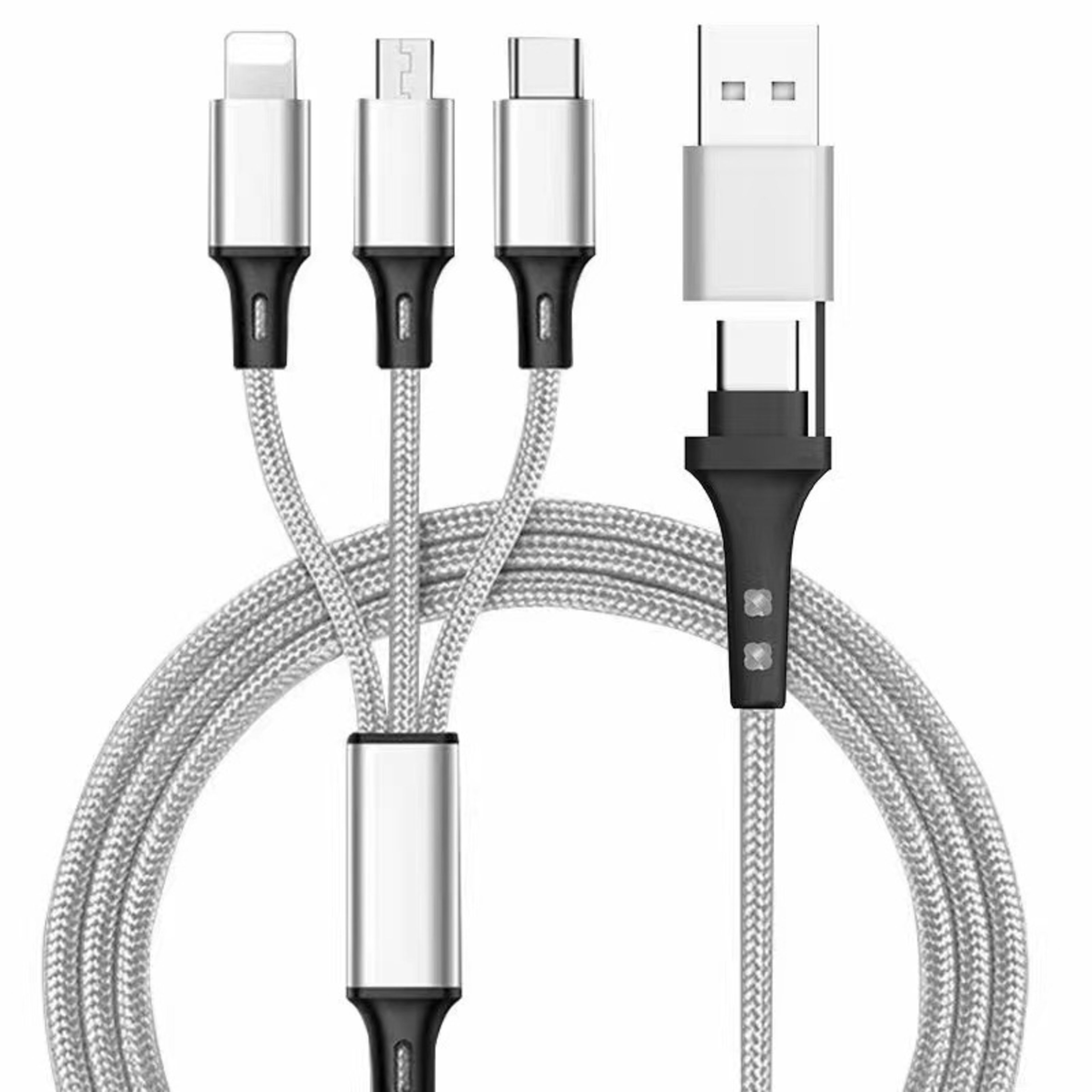 PD 2-in-3 Fast-charging Cable For Phones 1