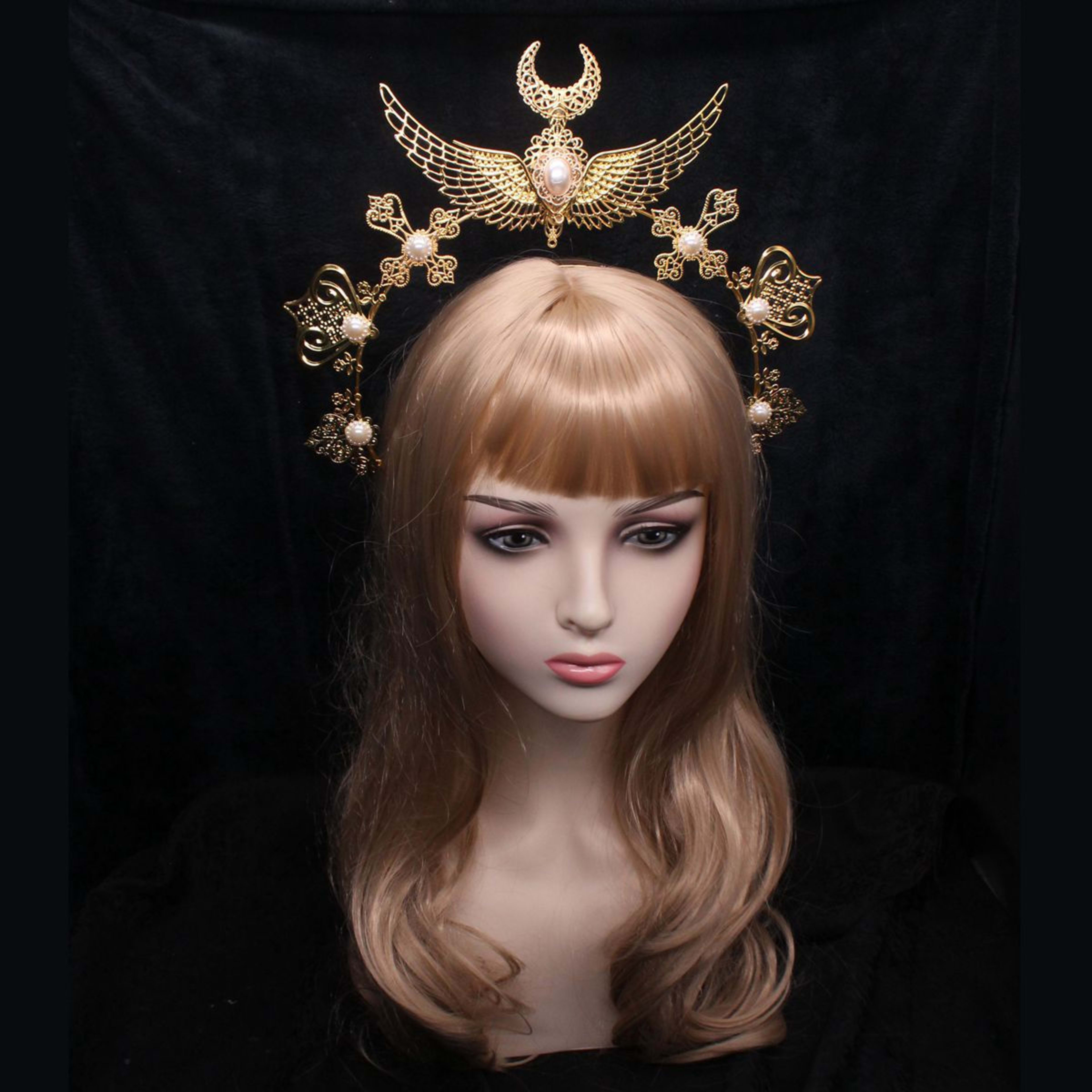 Handmade Sun Crown Accessory Kit Lolita Crown Supplies 2