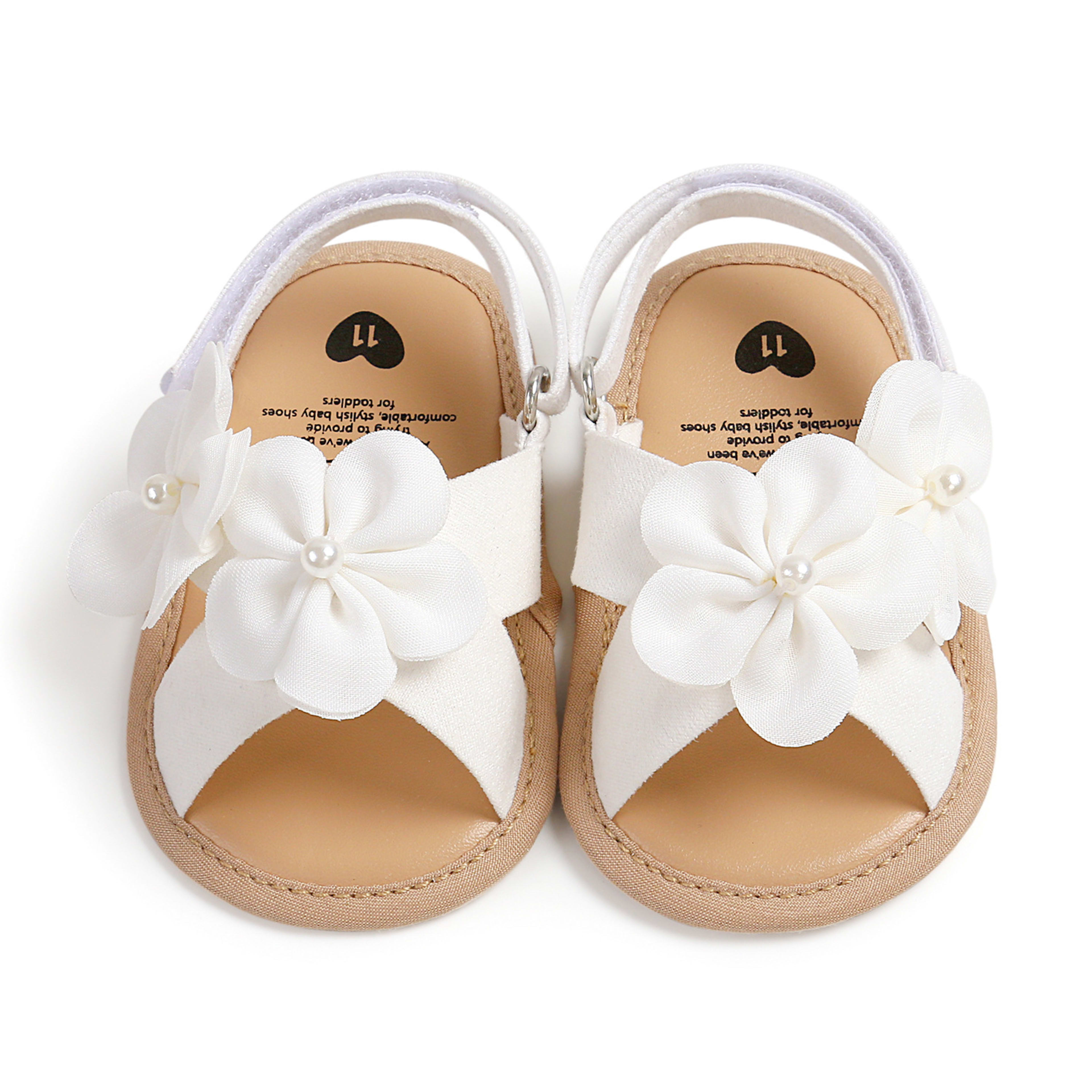 Fashionable Little Plum Blossom Baby Toddler Sandals