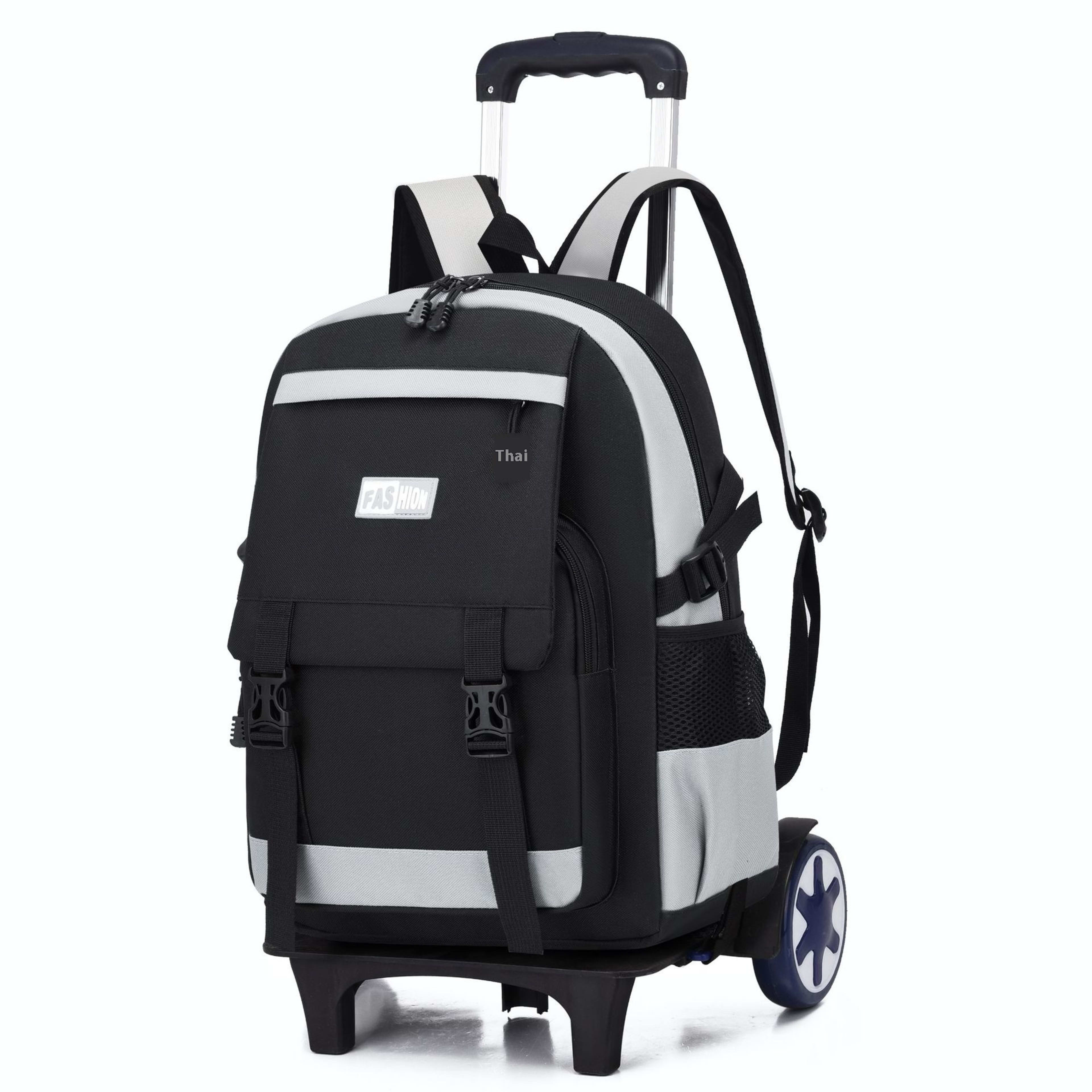 Leisure Primary School Student Large Capacity Pull Rod Backpack 23