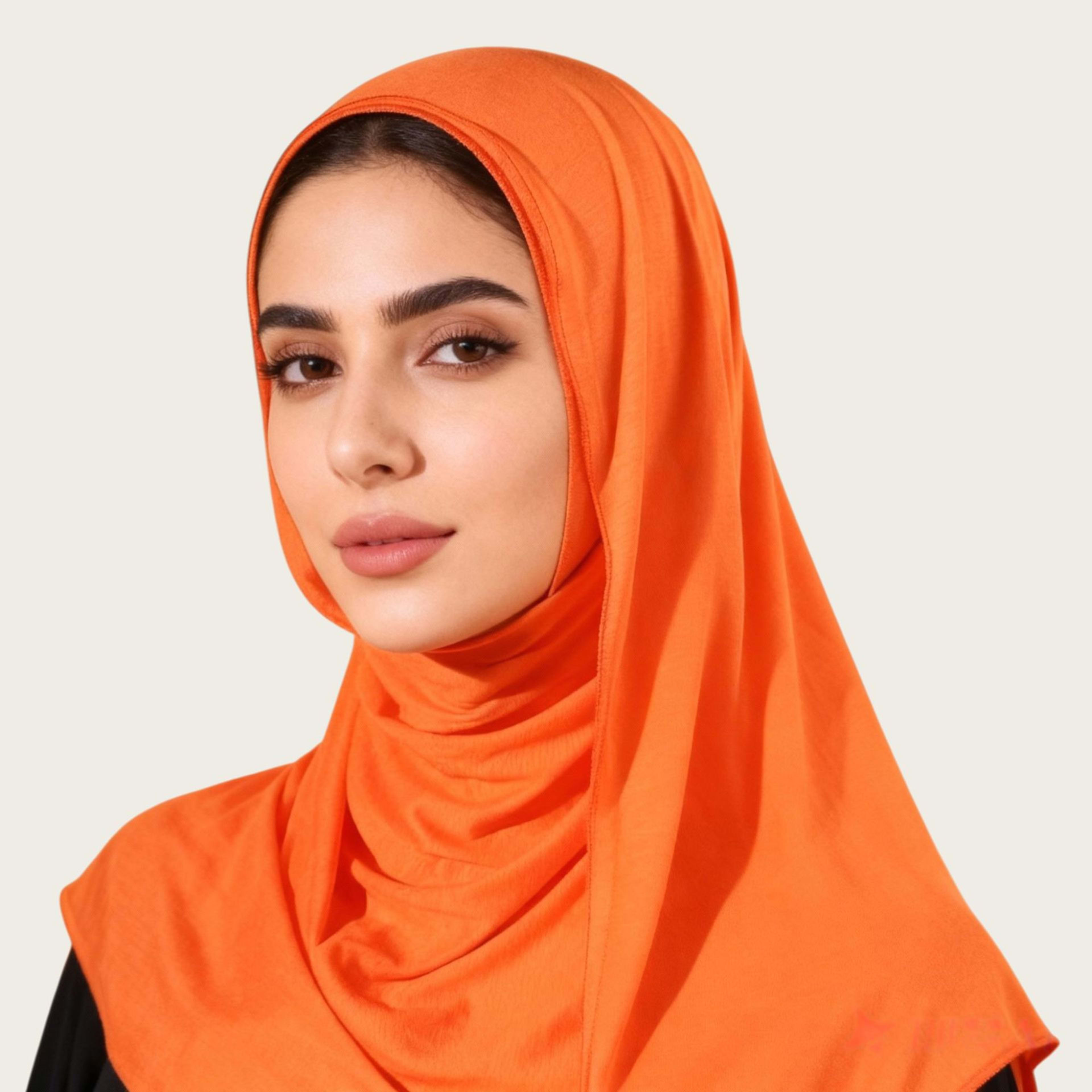 Mercerized Cotton Trendy Versatile Scarf Solid-color Long Scarf 36