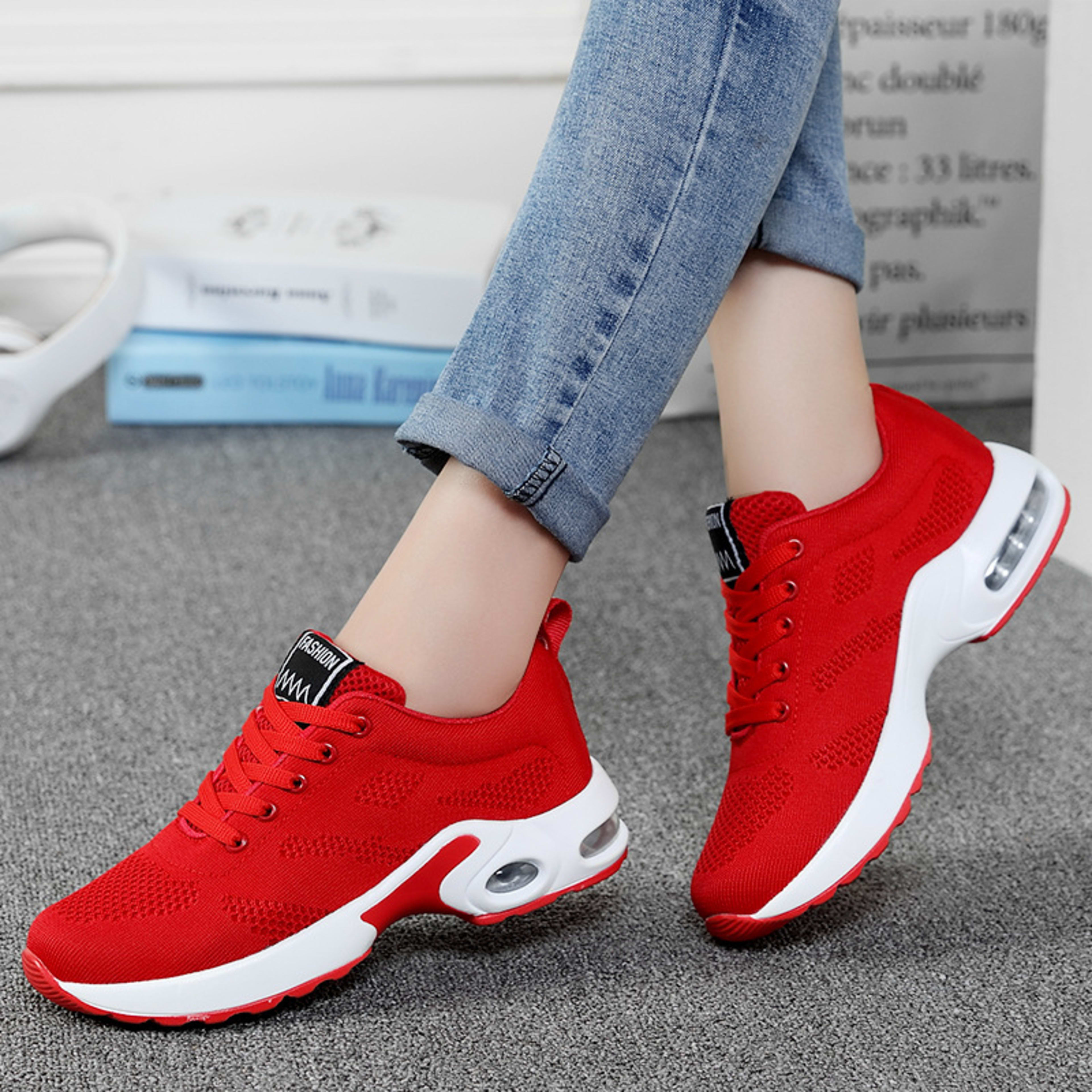 Dense Mesh Flyknit All-matching Comfortable Casual Women Sneaker 10