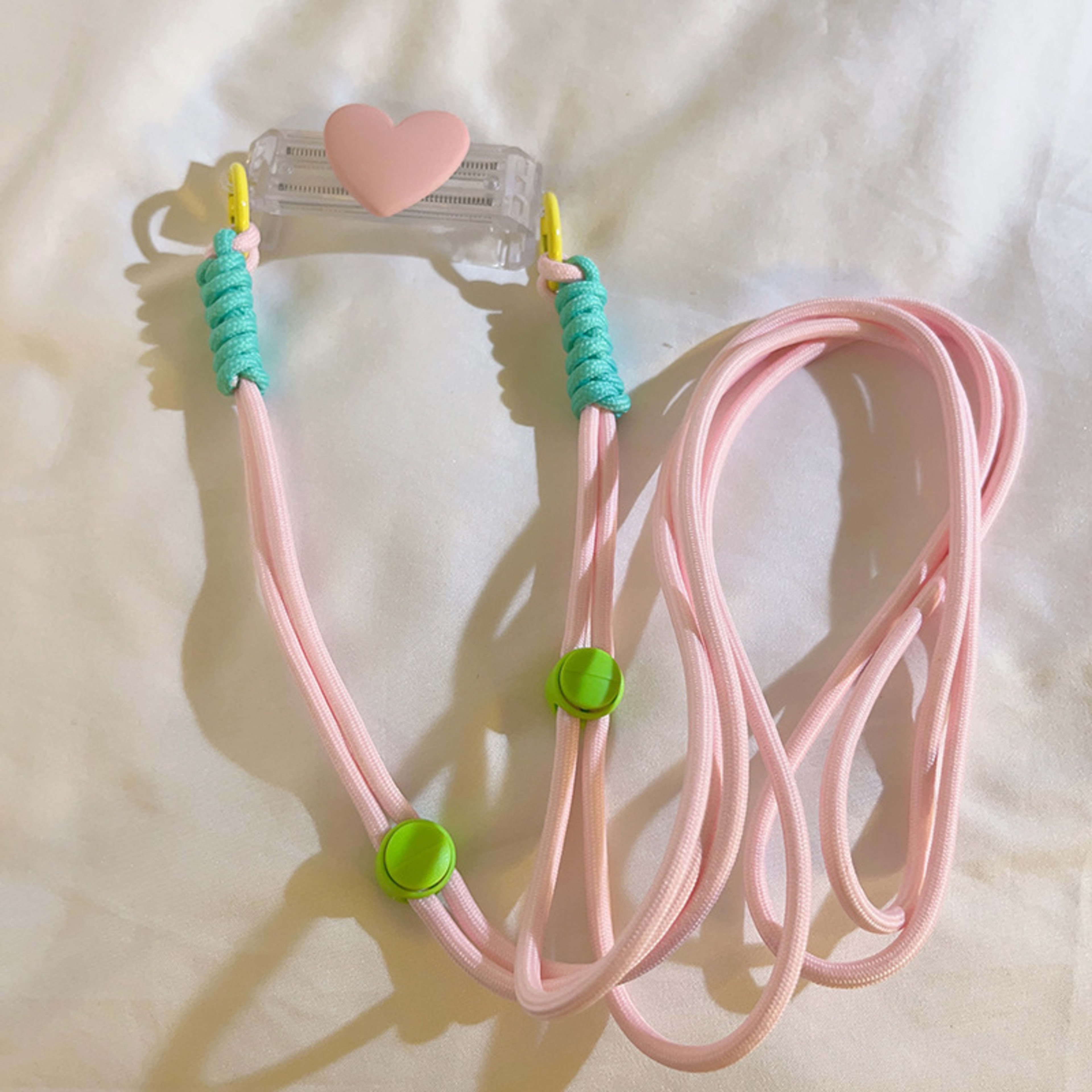 Good-looking Small Love Back Splint Mobile Phone Lanyard Universal 15