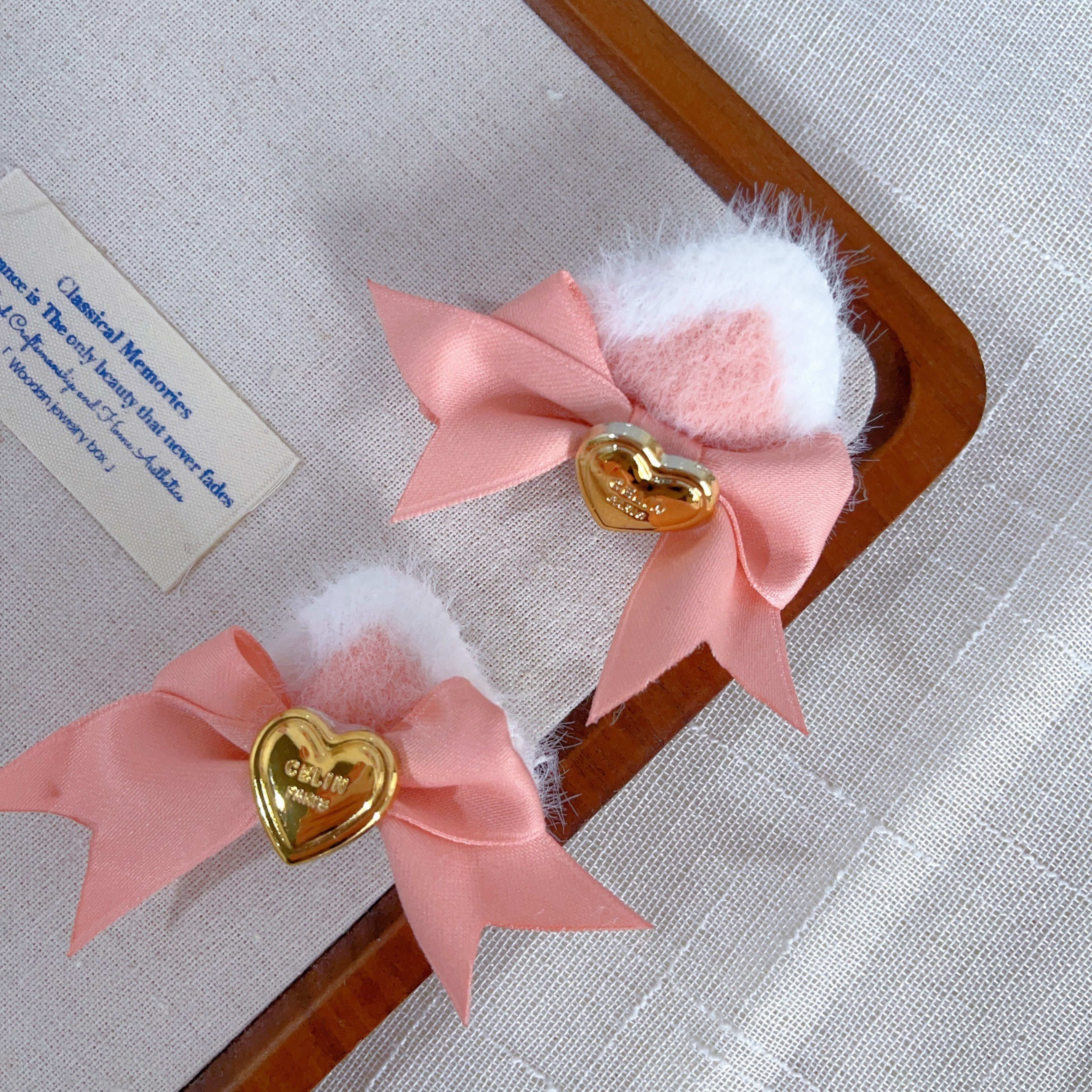 Cute Cat-ear Bow Hair Clip 16