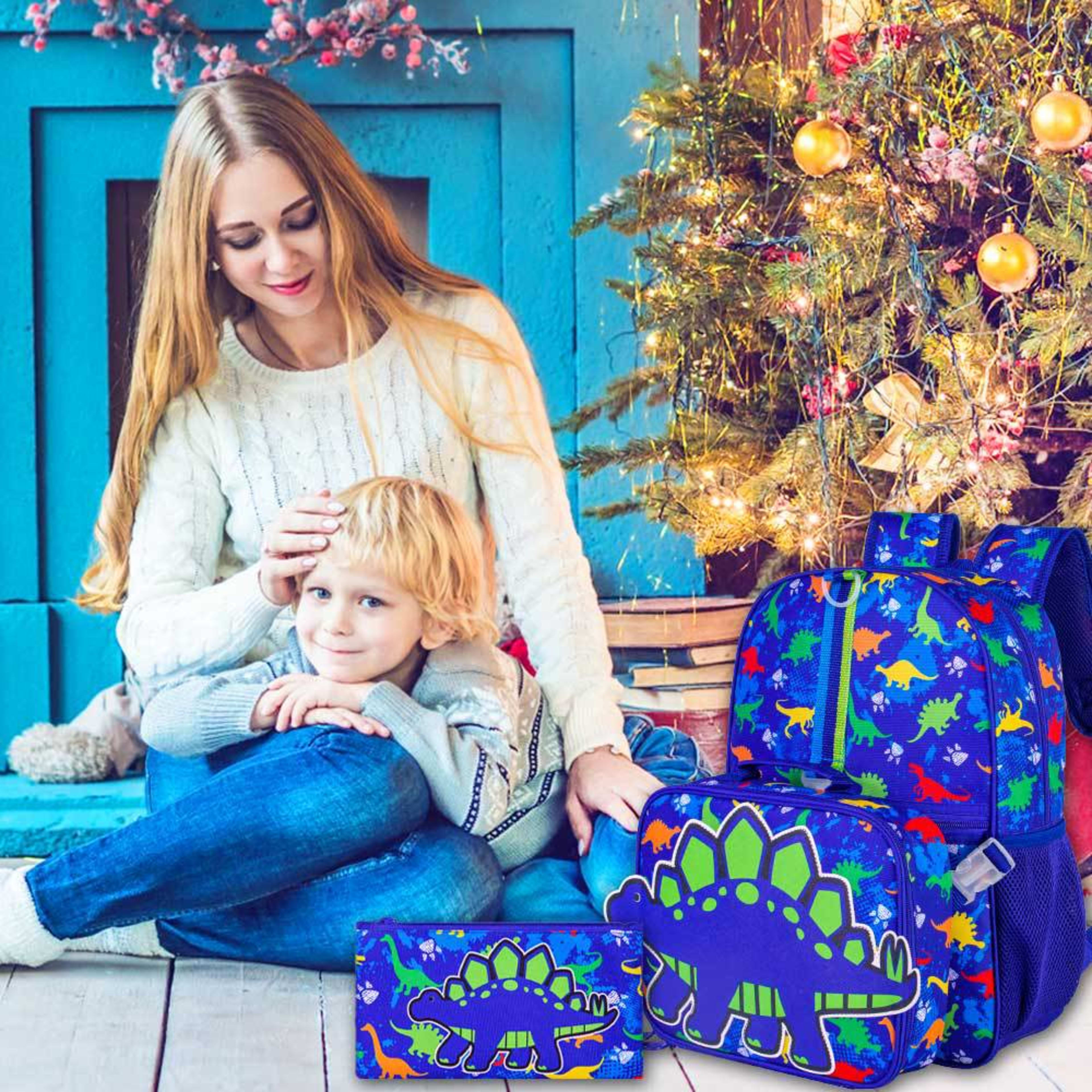 Lightweight, Water-Resistant, And Durable Multi-Functional 3-Piece Backpack Set For Children And Students 4