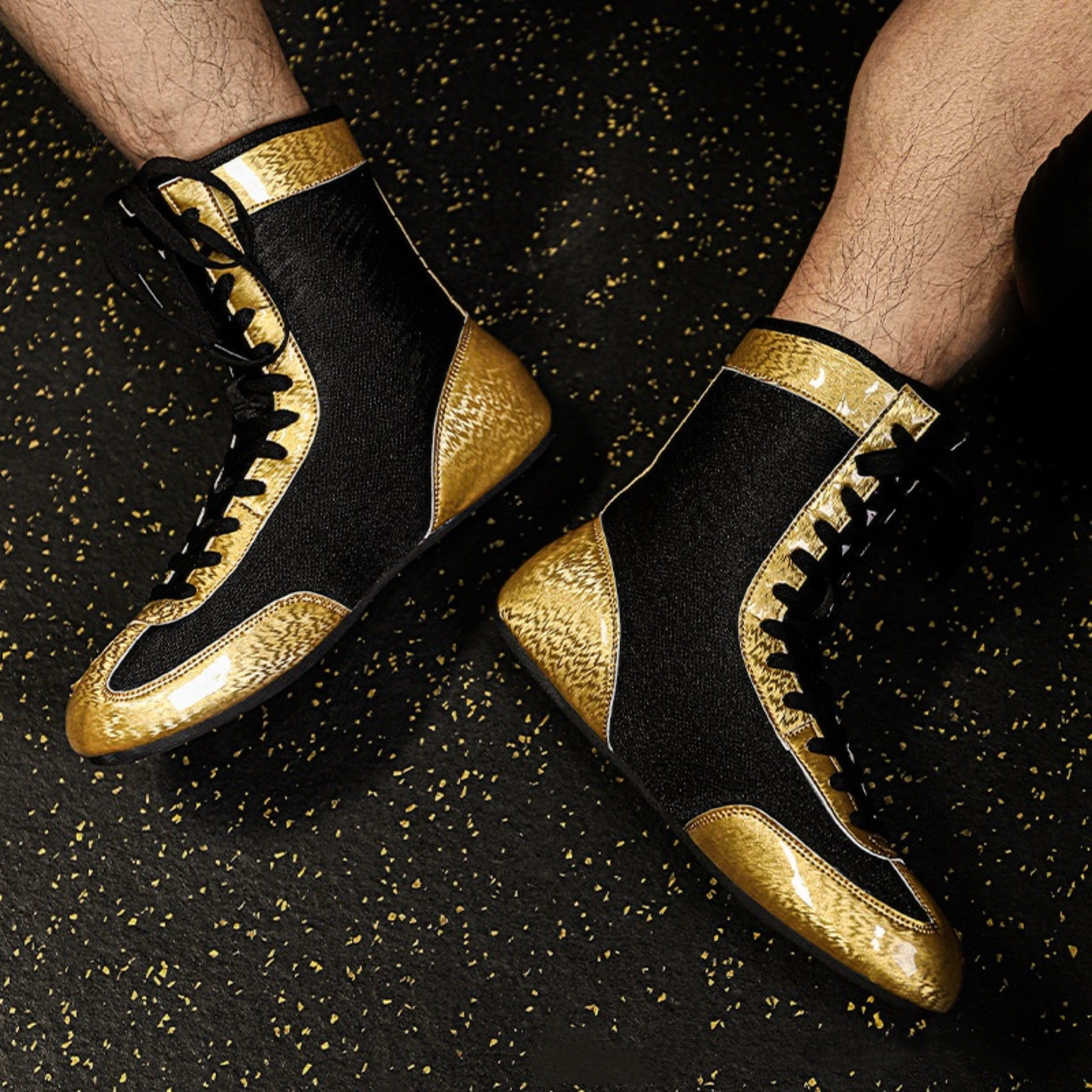 Professional Boxing Shoe Male Professional Wrestling Shoes Indoor Training 14