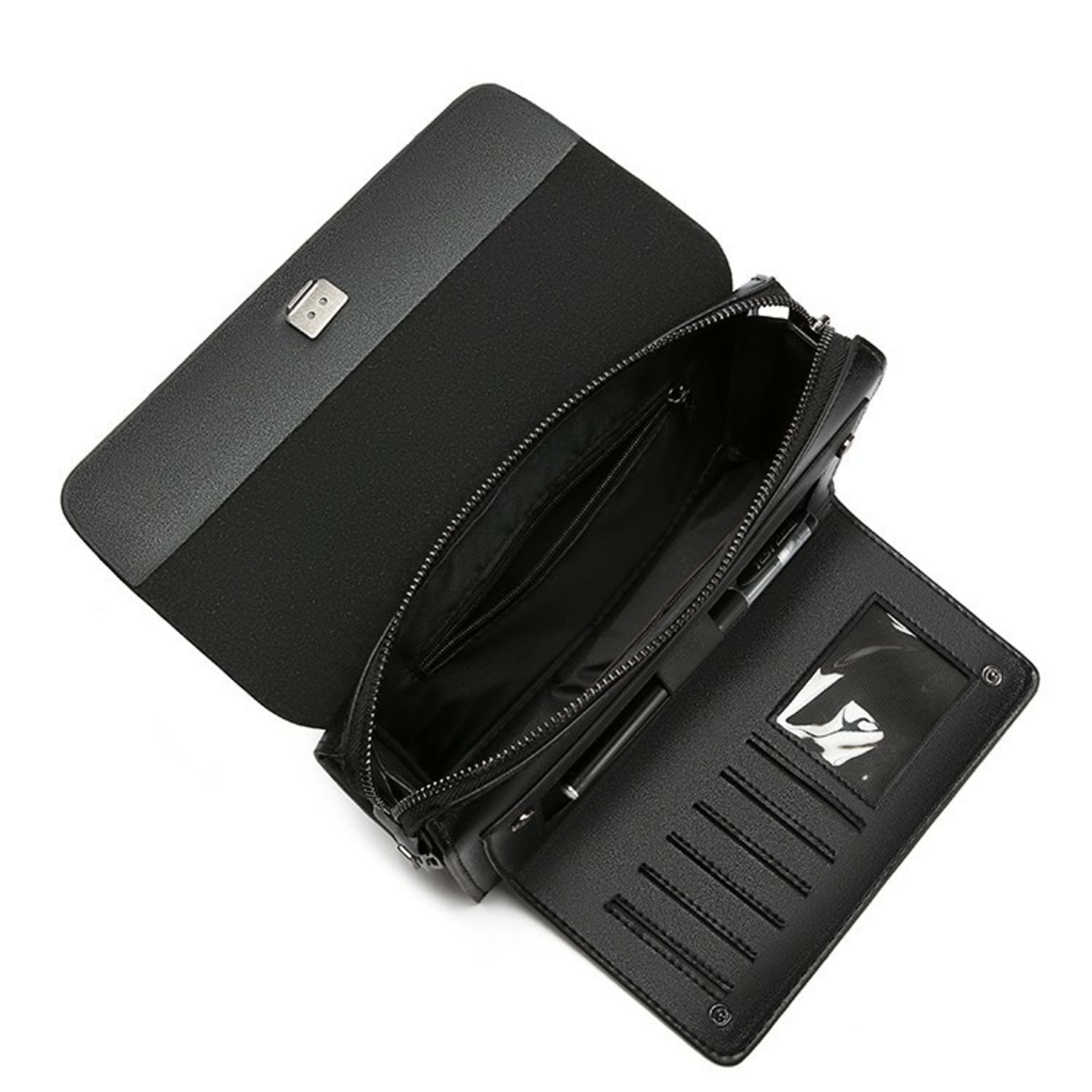 New Men's Multiple Card Slots Casual Clutch 2