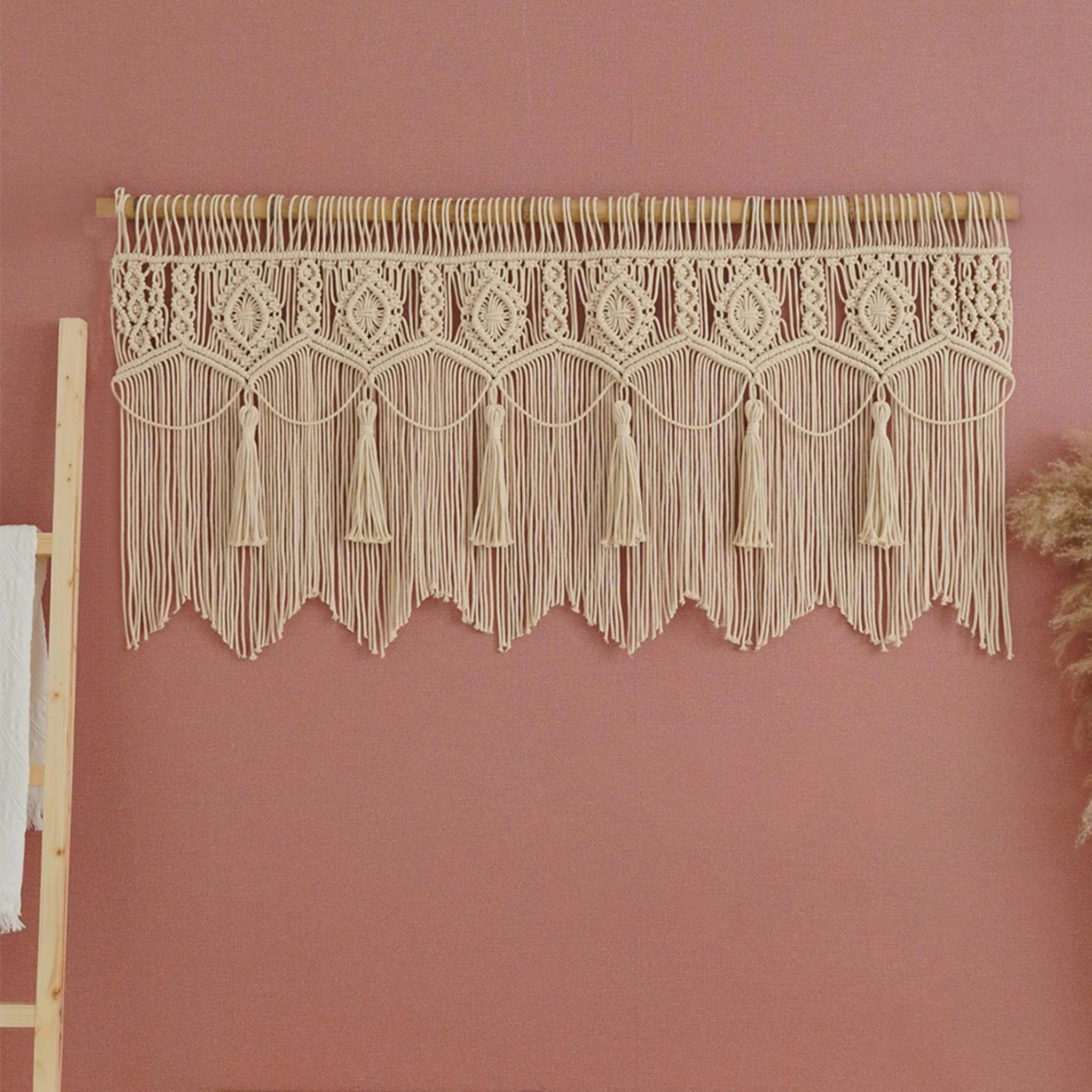 Nordic Hand Woven Tapestry Curtain 2
