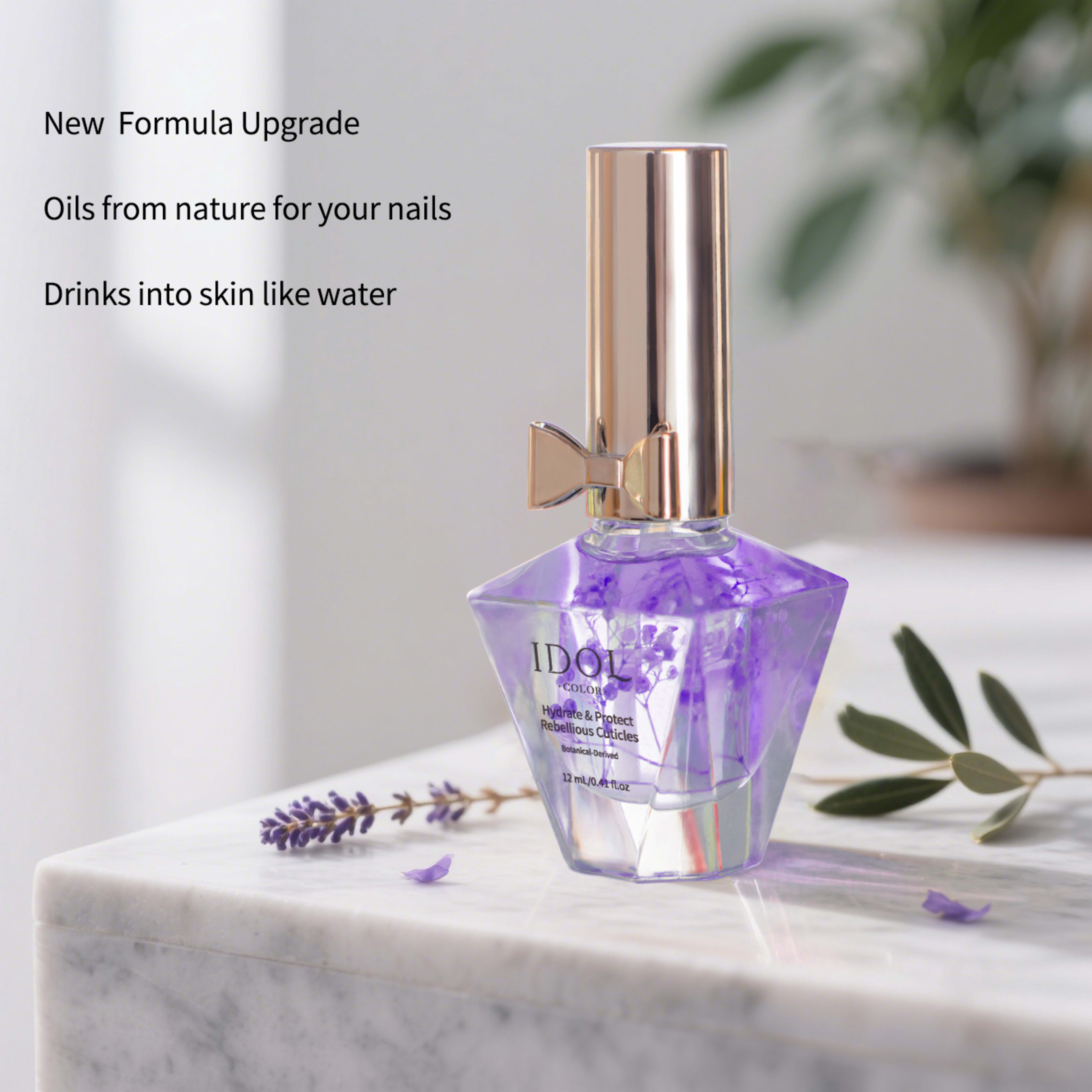 Plant Essential Cuticle Bow-shaped Nail Nourishing Manicure Cuticle Oil 18